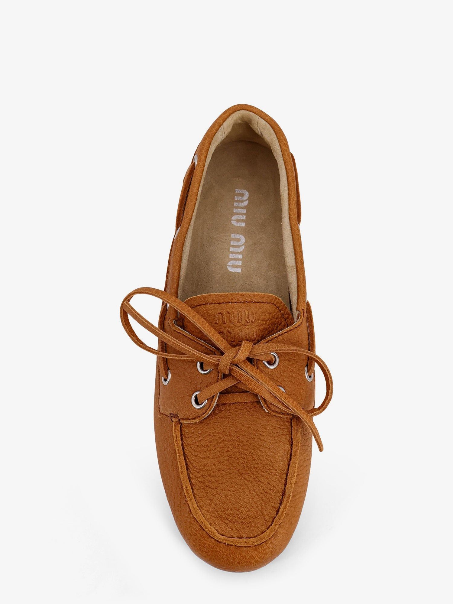 Miu Miu Miu Miu Vintage effect leather loafers IT 38 Women - USA Tariffs Included Size US 8 / IT 38 - 5 Thumbnail