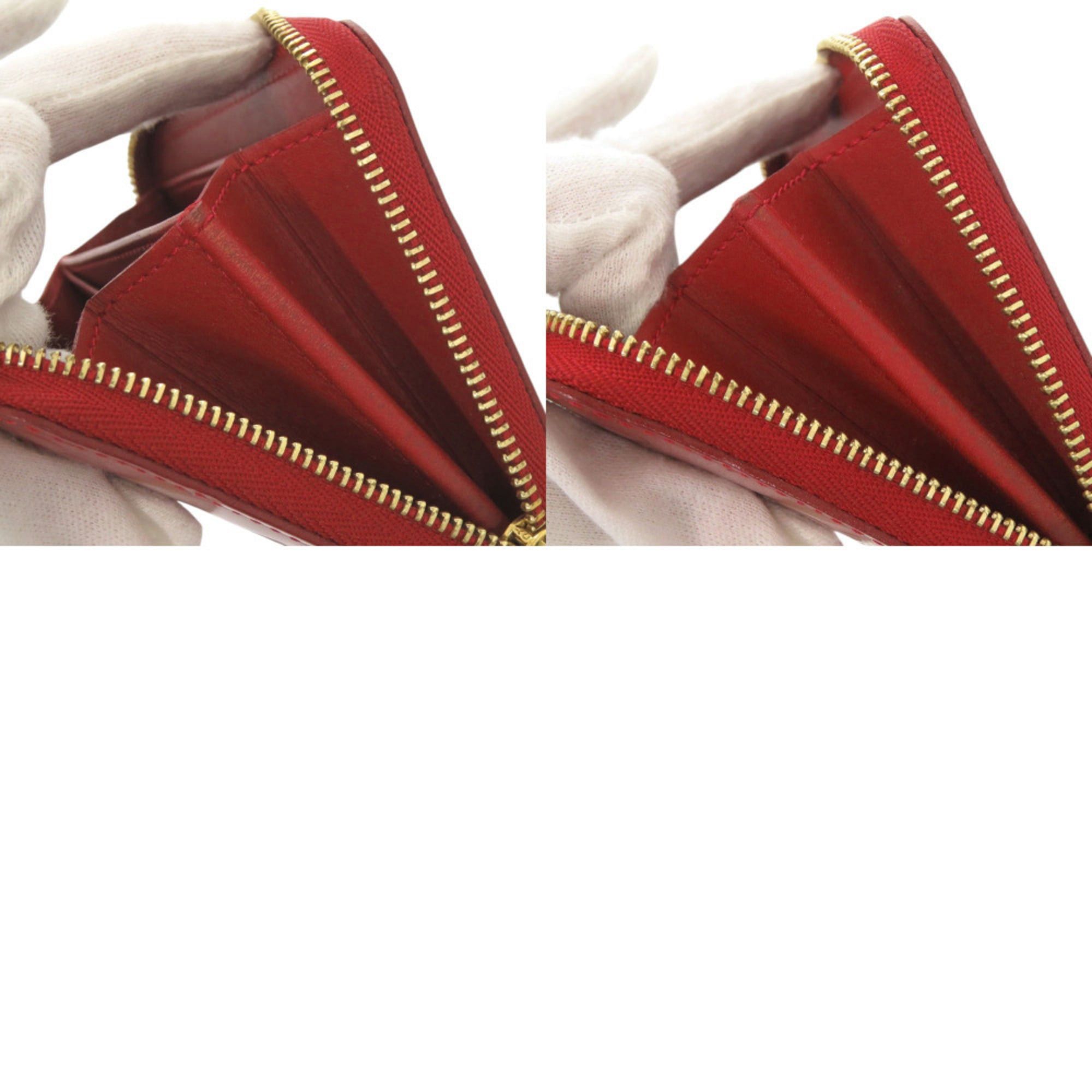 Louis Vuitton Excellent condition Louis Vuitton Zippy Coin Purse Monogram Vernis M93608 Red Wallet/Coin Case LV 2263 Size ONE SIZE - 10 Thumbnail