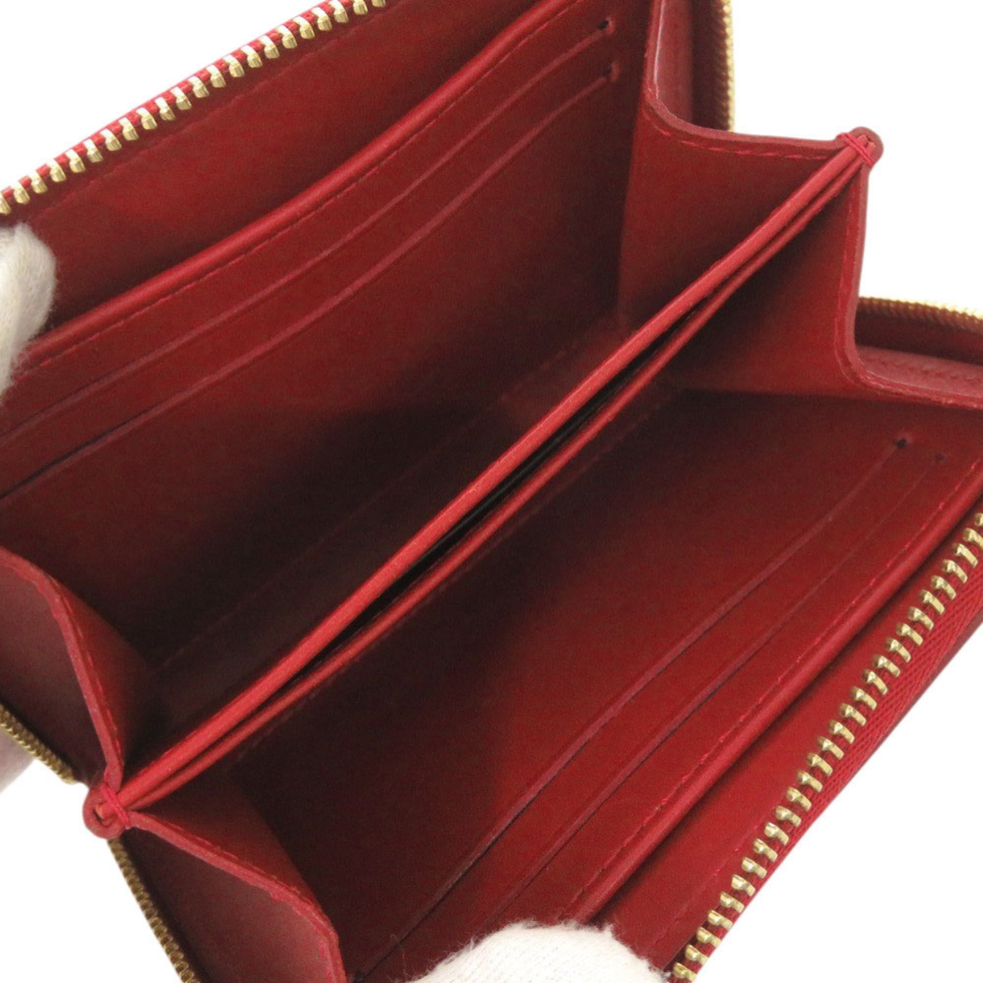 Louis Vuitton Excellent condition Louis Vuitton Zippy Coin Purse Monogram Vernis M93608 Red Wallet/Coin Case LV 2263 Size ONE SIZE - 5 Thumbnail
