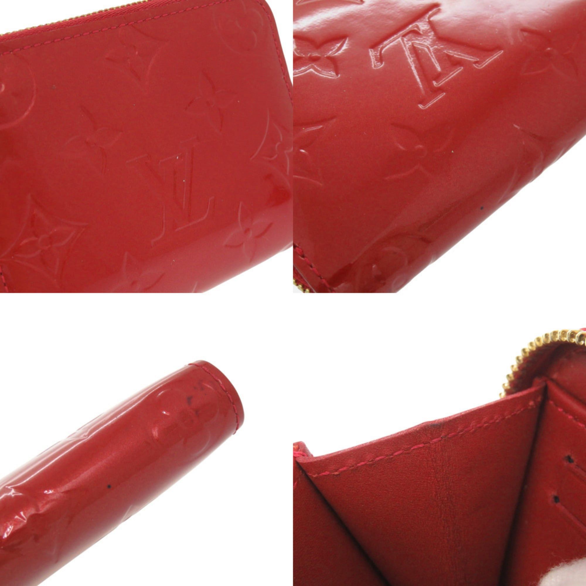 Louis Vuitton Excellent condition Louis Vuitton Zippy Coin Purse Monogram Vernis M93608 Red Wallet/Coin Case LV 2263 Size ONE SIZE - 9 Thumbnail