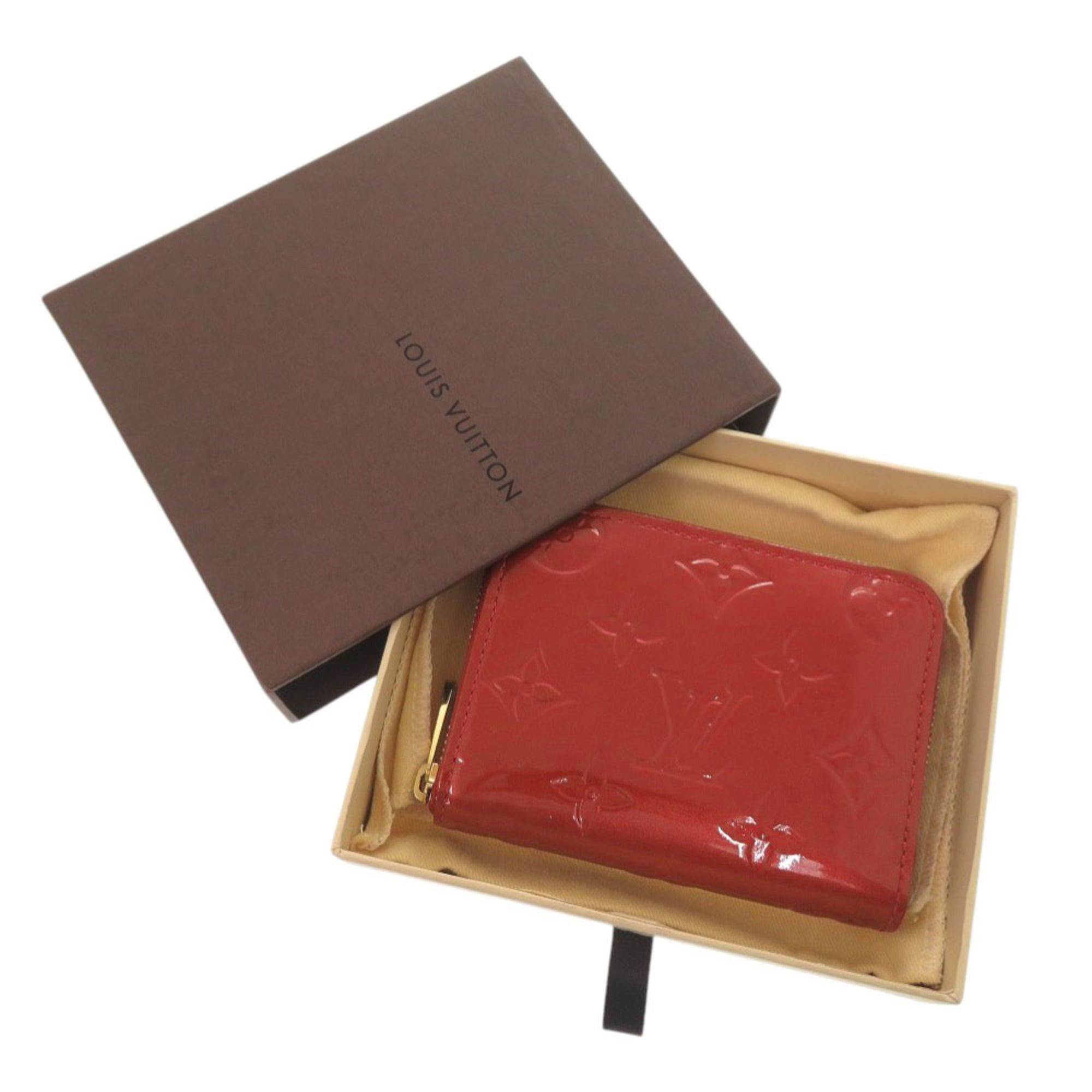 Louis Vuitton Excellent condition Louis Vuitton Zippy Coin Purse Monogram Vernis M93608 Red Wallet/Coin Case LV 2263 Size ONE SIZE - 2 Thumbnail
