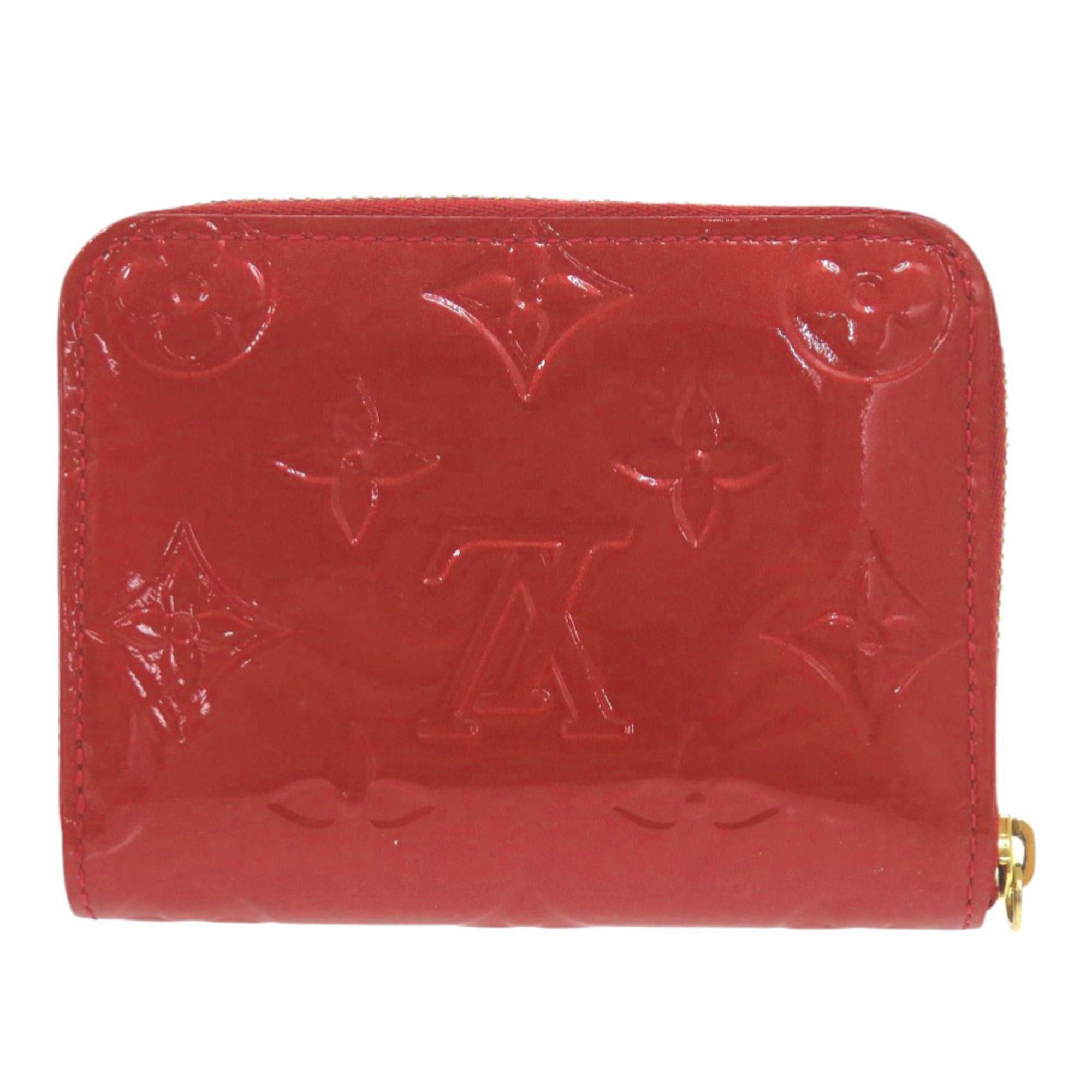 Louis Vuitton Excellent condition Louis Vuitton Zippy Coin Purse Monogram Vernis M93608 Red Wallet/Coin Case LV 2263 Size ONE SIZE - 3 Thumbnail