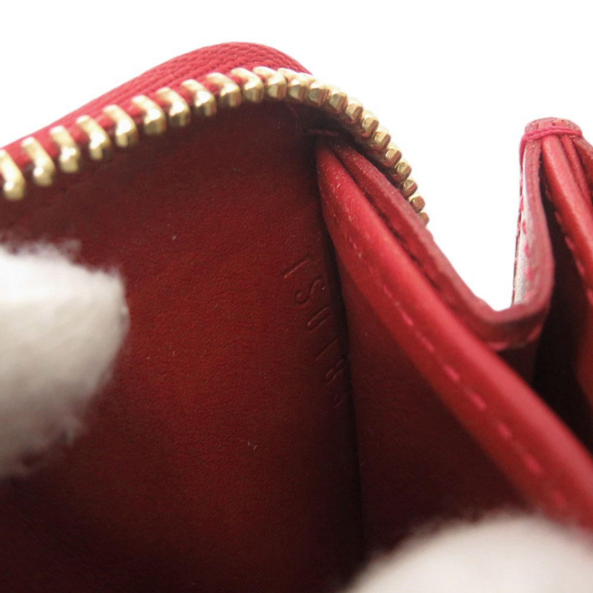 Louis Vuitton Excellent condition Louis Vuitton Zippy Coin Purse Monogram Vernis M93608 Red Wallet/Coin Case LV 2263 Size ONE SIZE - 7 Thumbnail