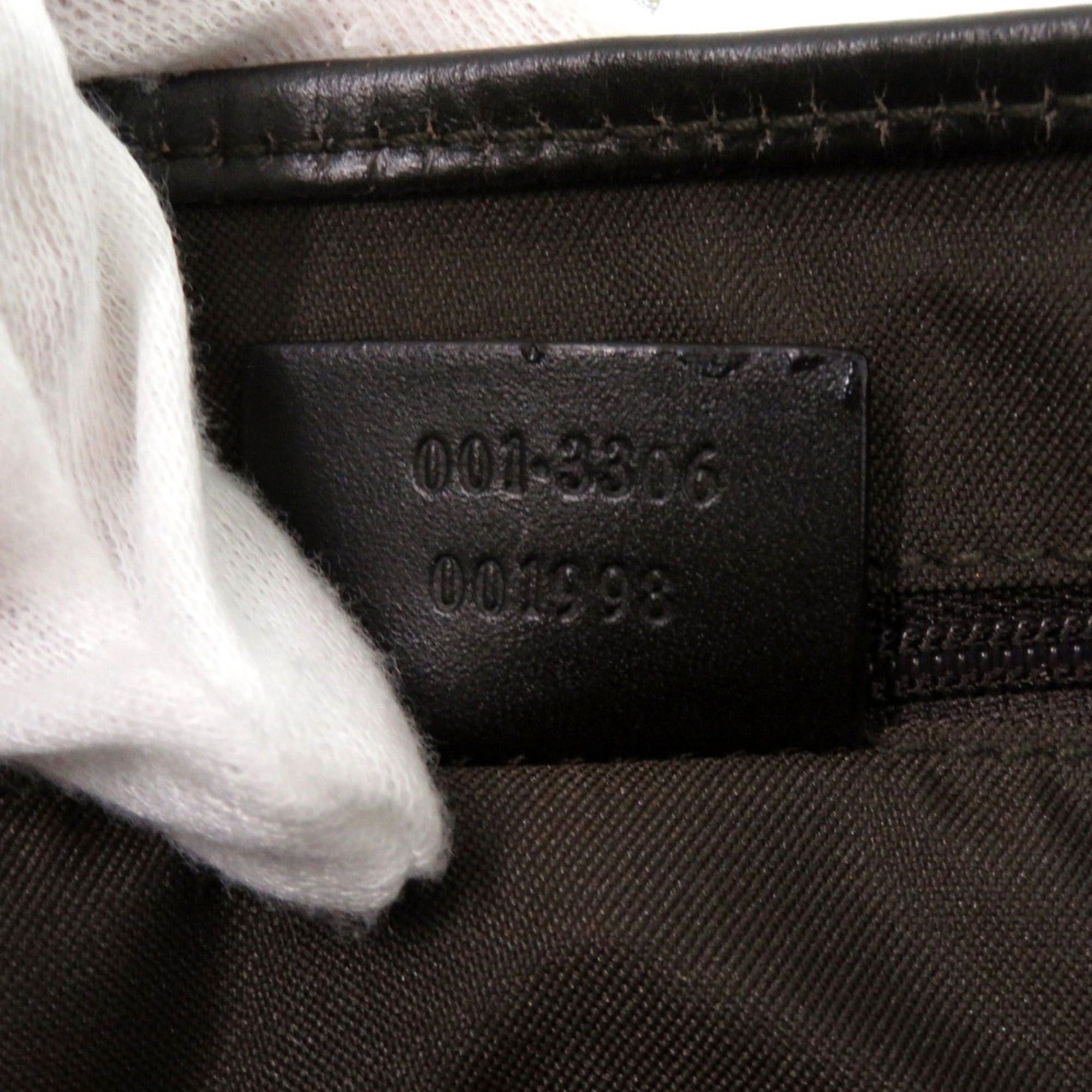 Gucci Excellent condition Gucci GG canvas Jackie Shelley one-shoulder bag 00963 in brown, beige, and black leather. 1282 Size ONE SIZE - 8 Thumbnail