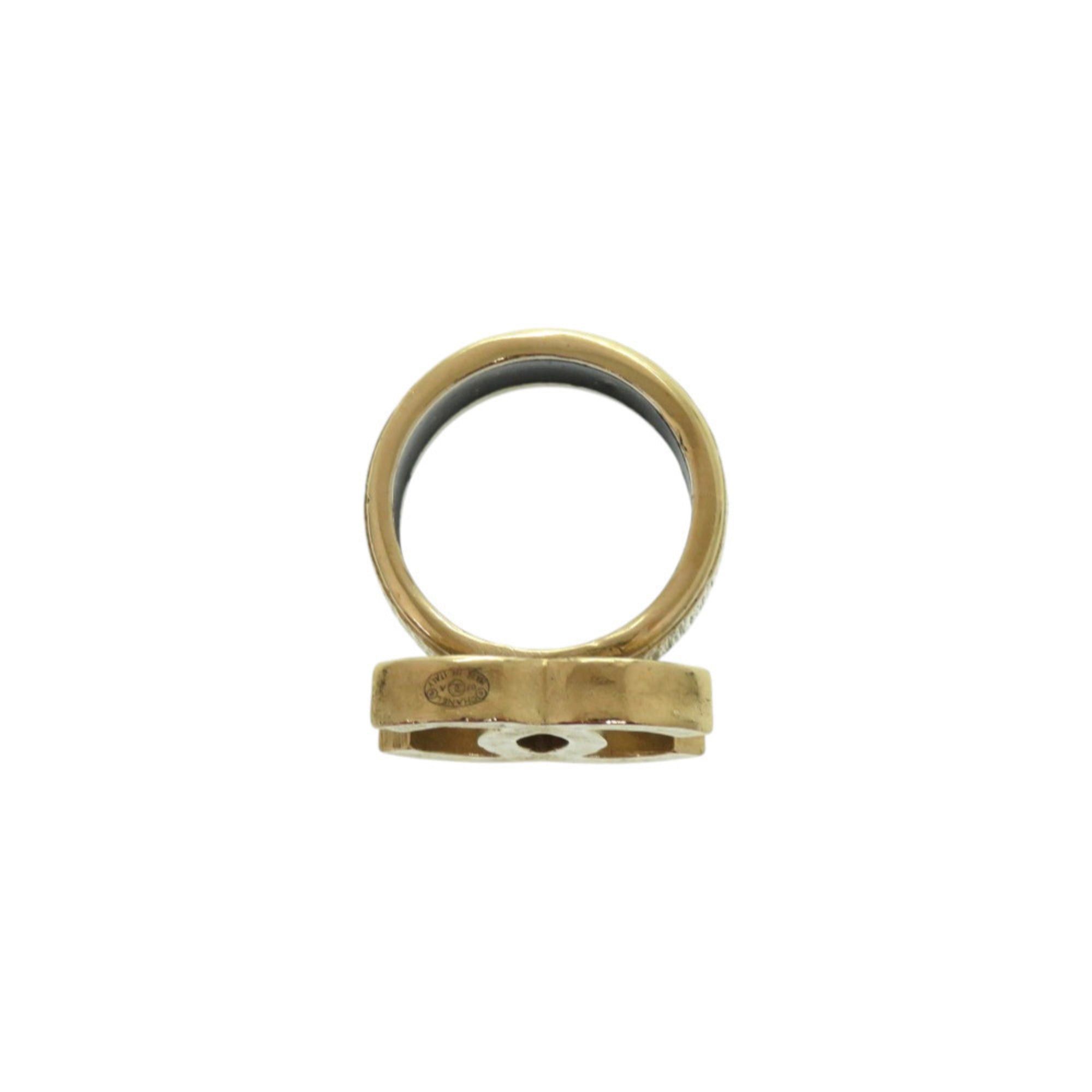 Chanel Excellent condition Chanel Coco Mark metal gold ring 0796 Size ONE SIZE - 4 Thumbnail