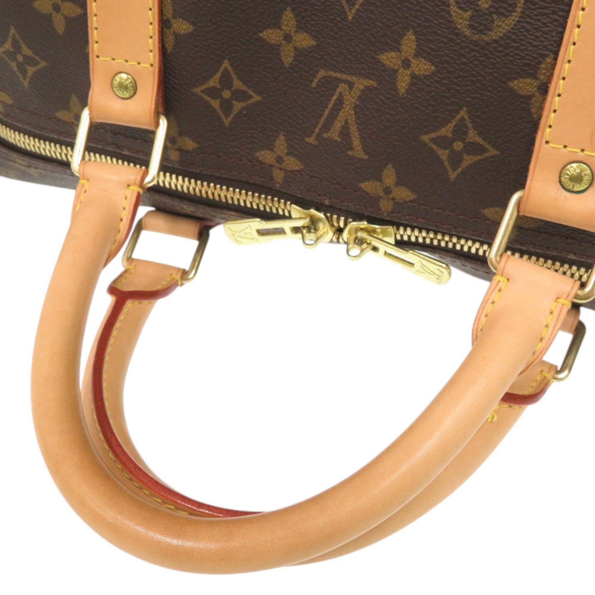 Louis Vuitton Excellent condition Louis Vuitton Keepall 60 Monogram M41422 Brown Boston Bag LV 1270 Size ONE SIZE - 5 Thumbnail