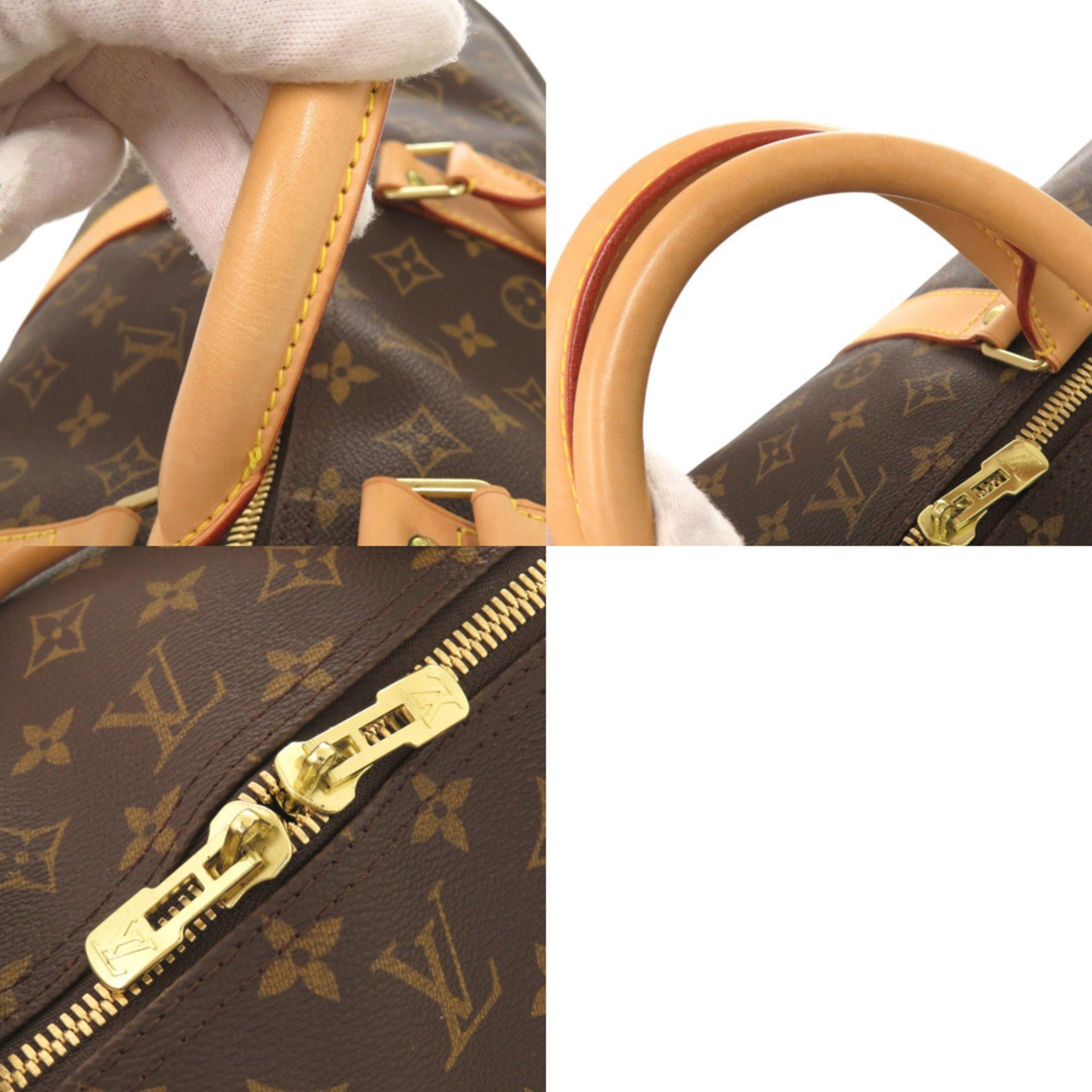Louis Vuitton Excellent condition Louis Vuitton Keepall 60 Monogram M41422 Brown Boston Bag LV 1270 Size ONE SIZE - 10 Thumbnail