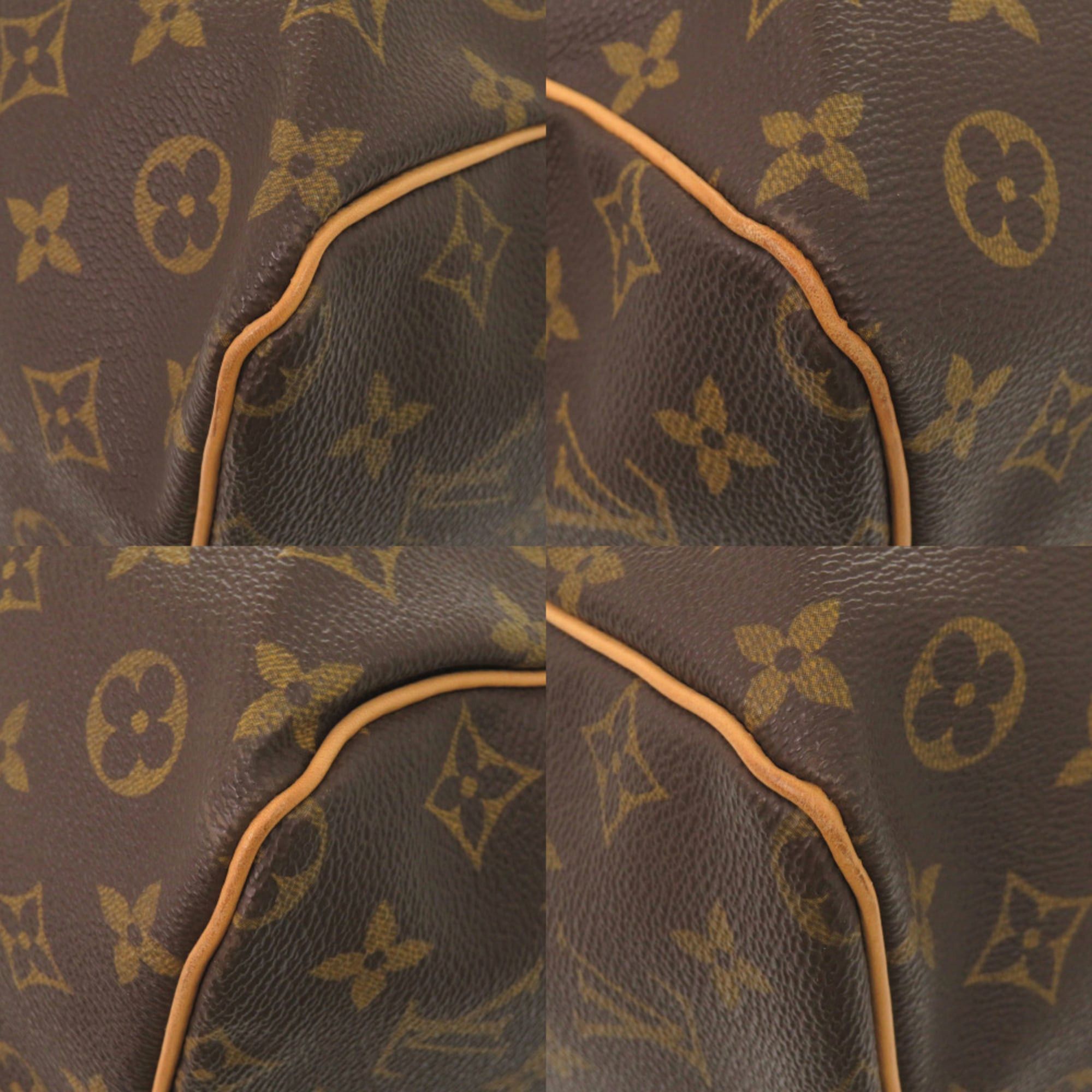 Louis Vuitton Excellent condition Louis Vuitton Keepall 60 Monogram M41422 Brown Boston Bag LV 1270 Size ONE SIZE - 4 Thumbnail