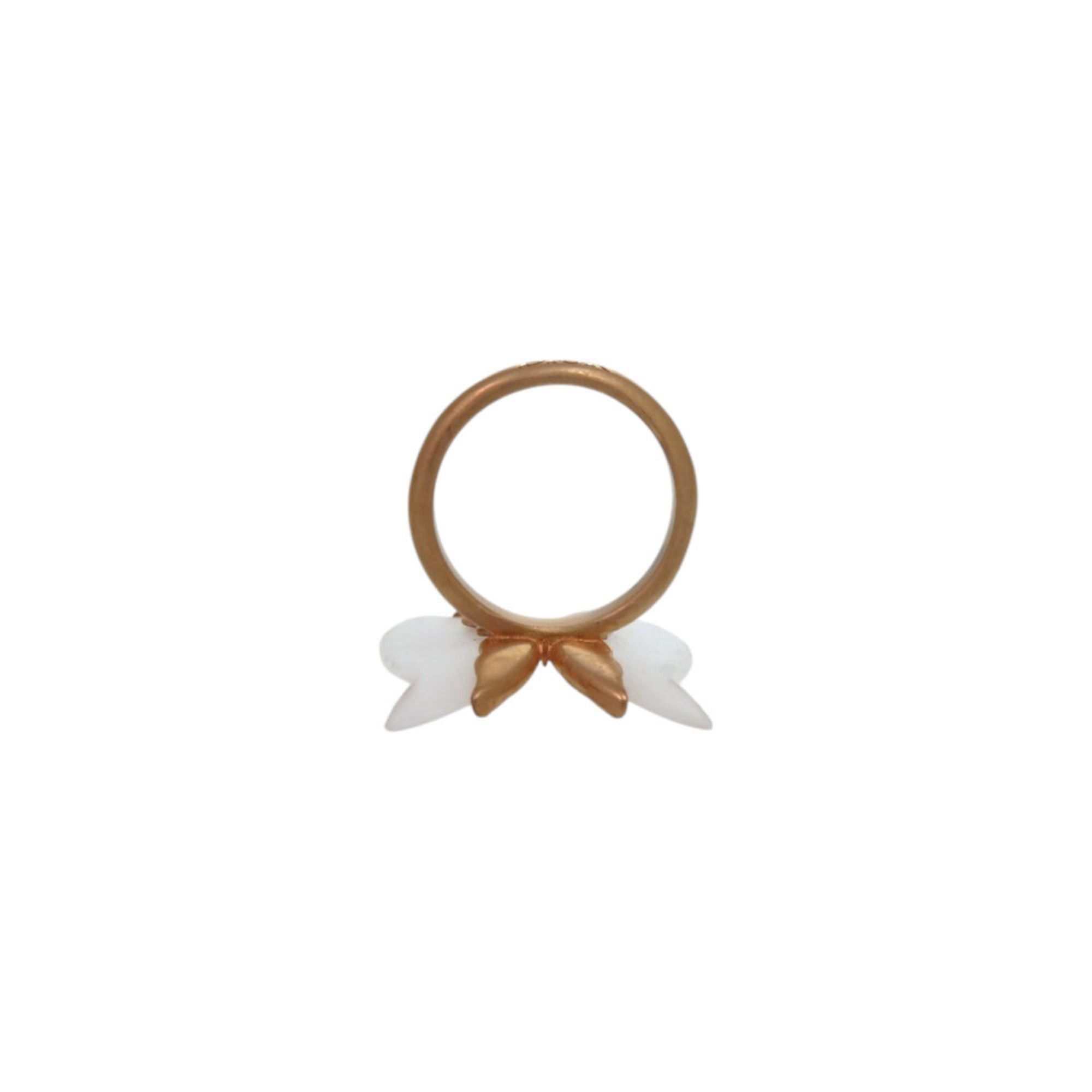 Dior Excellent condition Christian Dior Butterfly gold ring, approx. 1096 Size ONE SIZE - 6 Thumbnail