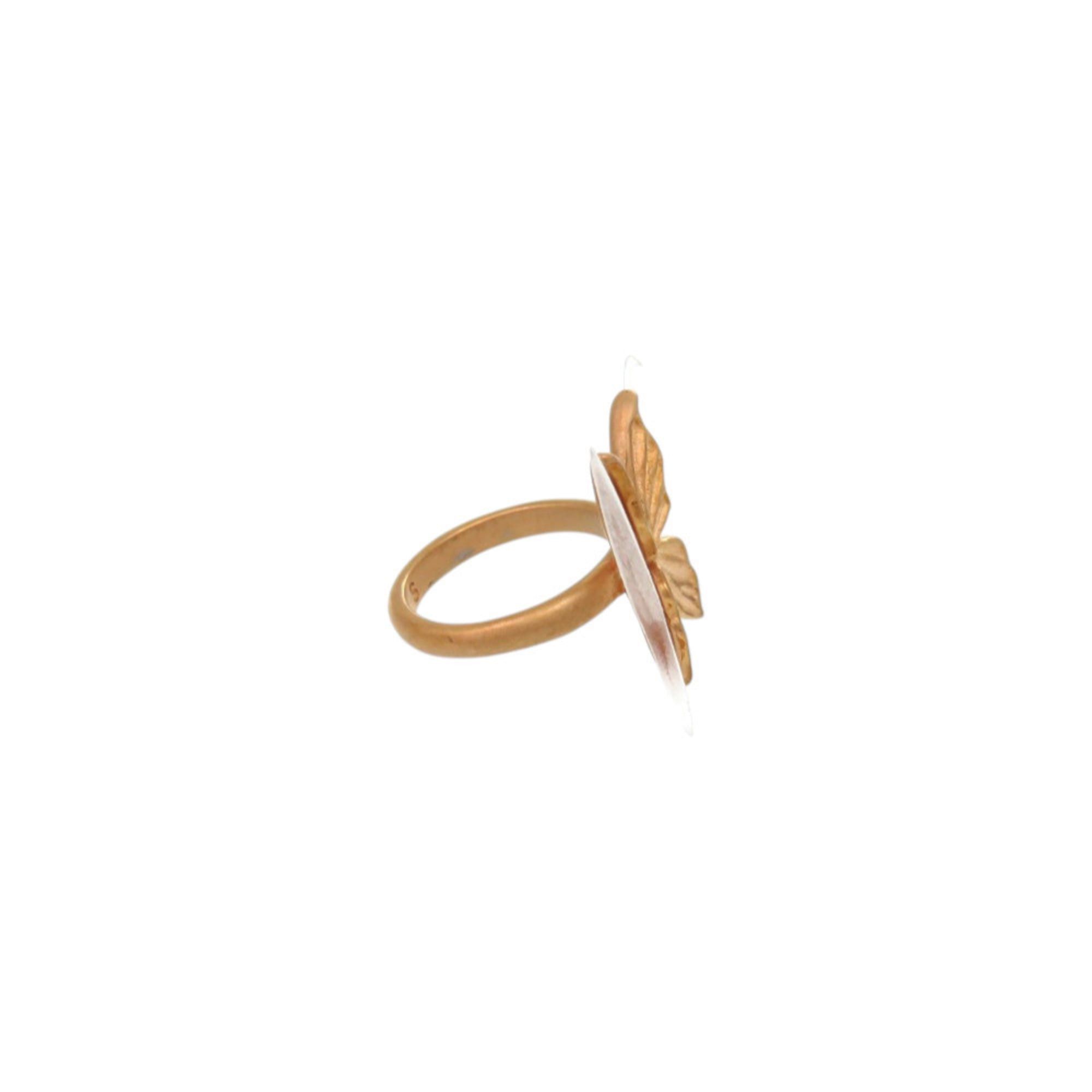 Dior Excellent condition Christian Dior Butterfly gold ring, approx. 1096 Size ONE SIZE - 5 Thumbnail