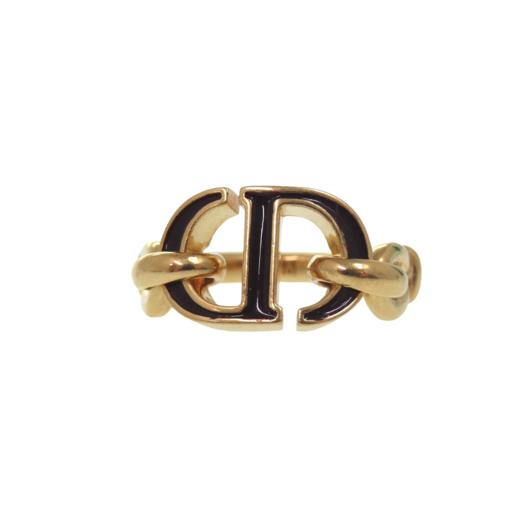 Dior Excellent condition Christian Dior 30 MONTAIGNE ring, GP gold, 0790 Size ONE SIZE - 5 Thumbnail
