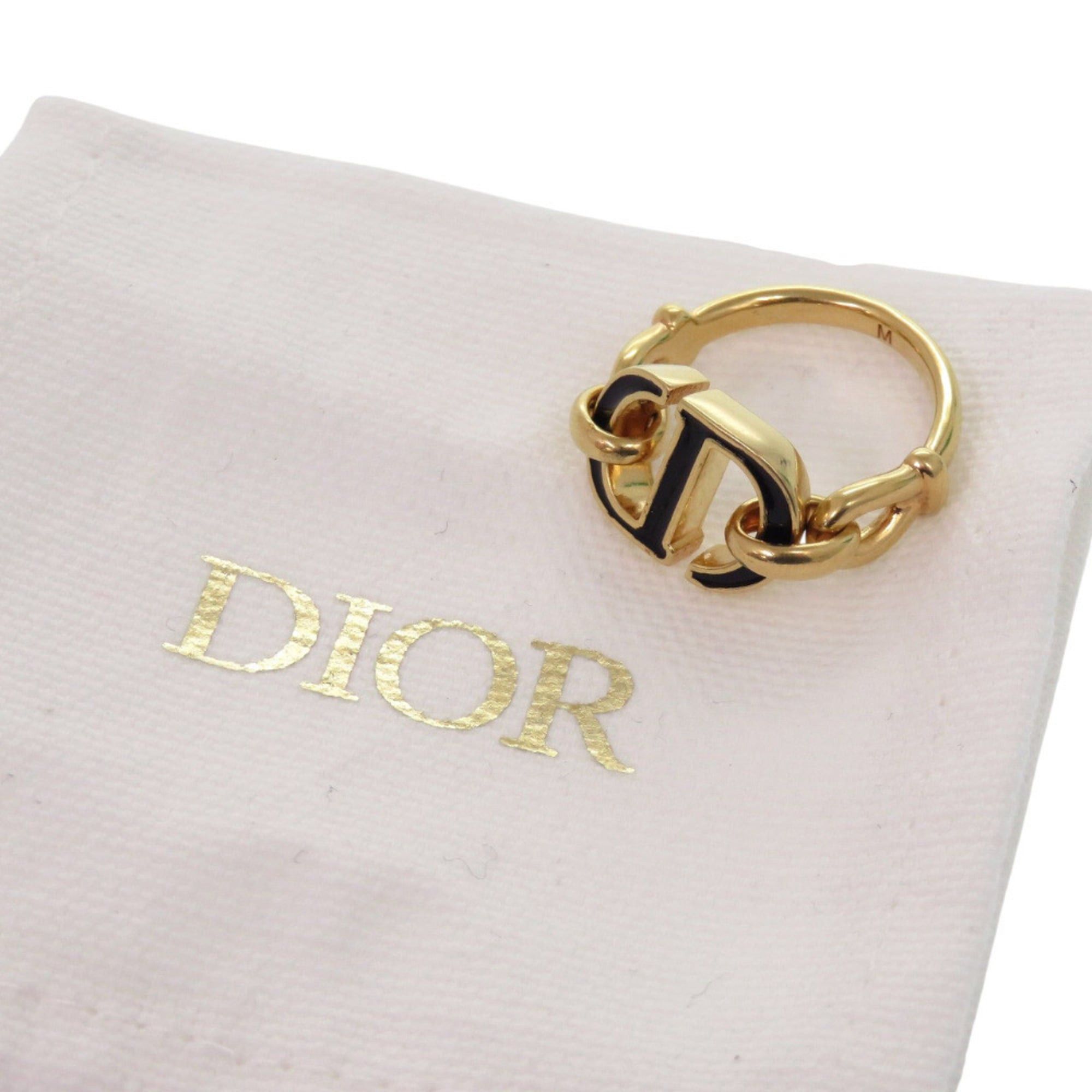 Dior Excellent condition Christian Dior 30 MONTAIGNE ring, GP gold, 0790 Size ONE SIZE - 7 Thumbnail