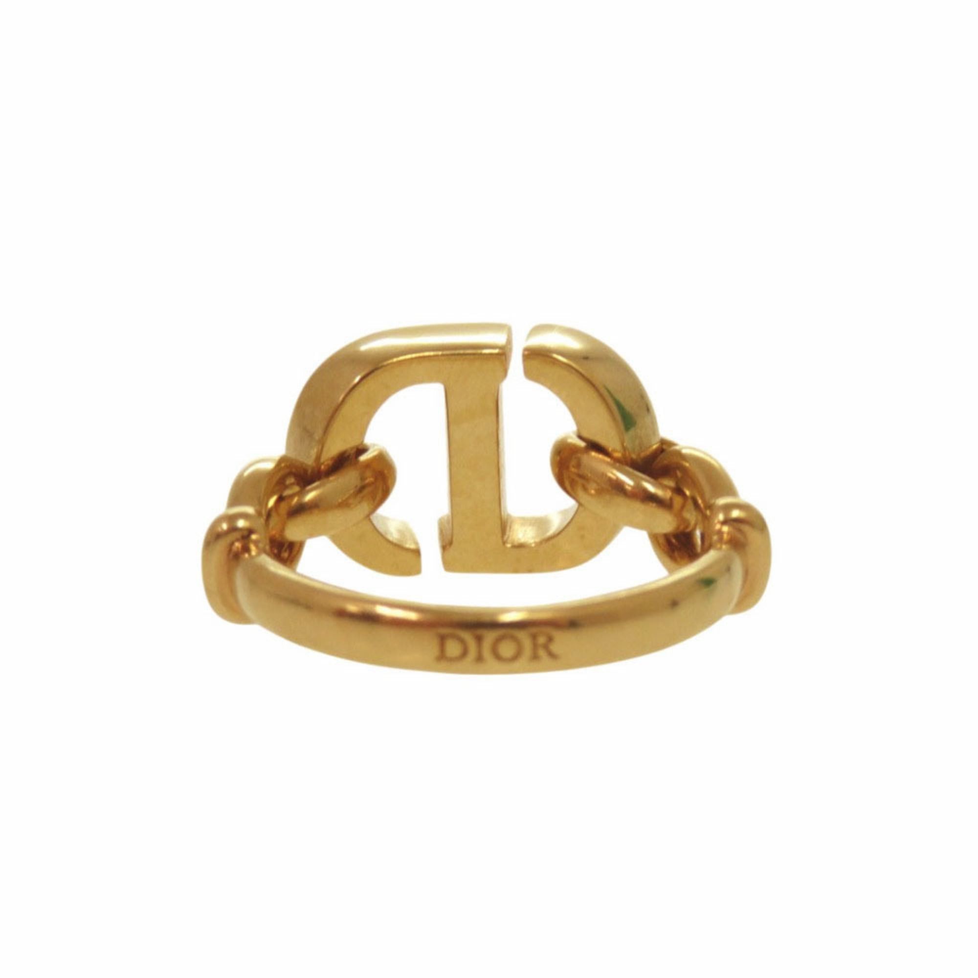 Dior Excellent condition Christian Dior 30 MONTAIGNE ring, GP gold, 0790 Size ONE SIZE - 3 Thumbnail