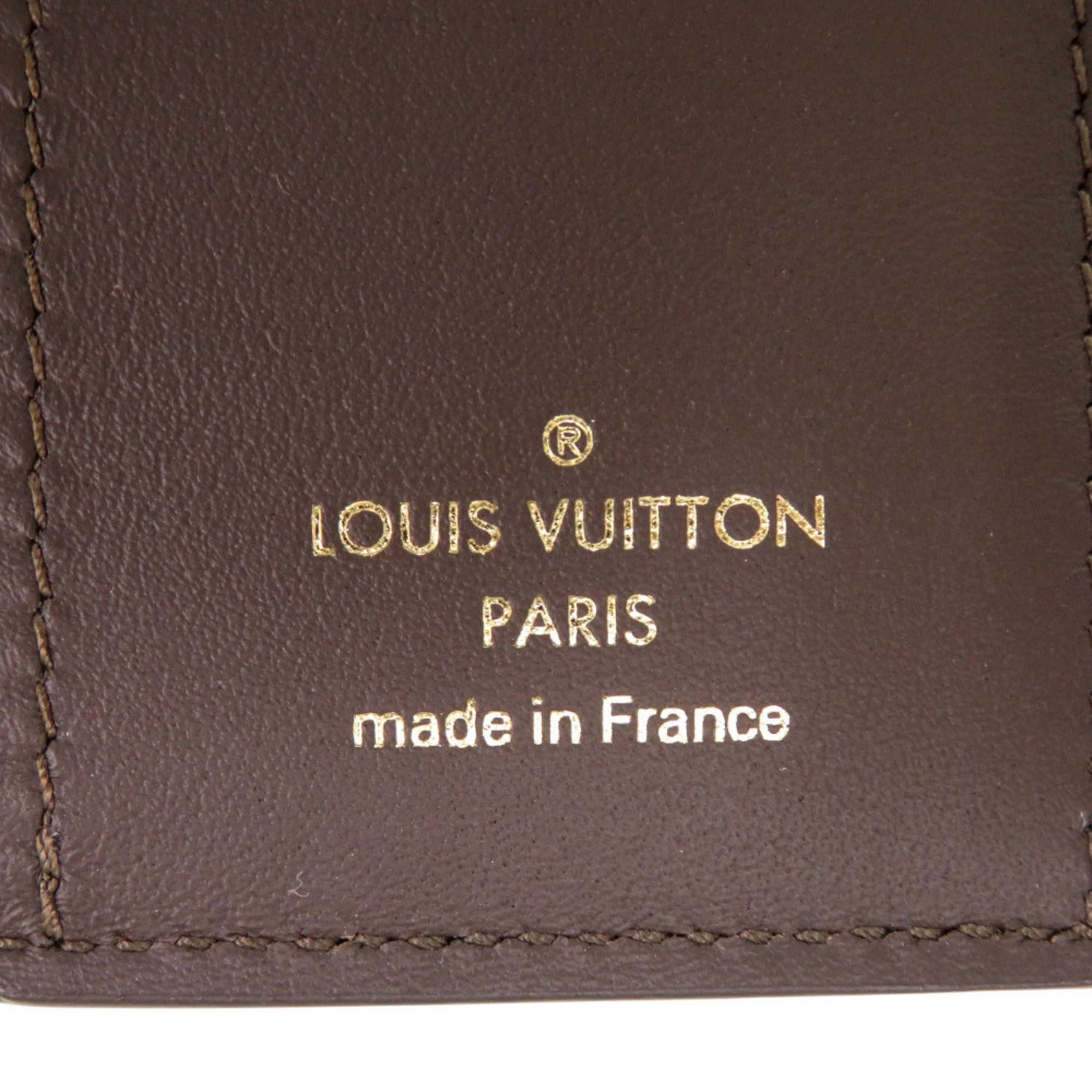 Louis Vuitton Like new Louis Vuitton Portefeuille Capucines Compact M62159 Tri-fold Wallet in Beige Taurillon Leather with Gold Hardware and IC Chip, LV 1329 Size ONE SIZE - 7 Thumbnail