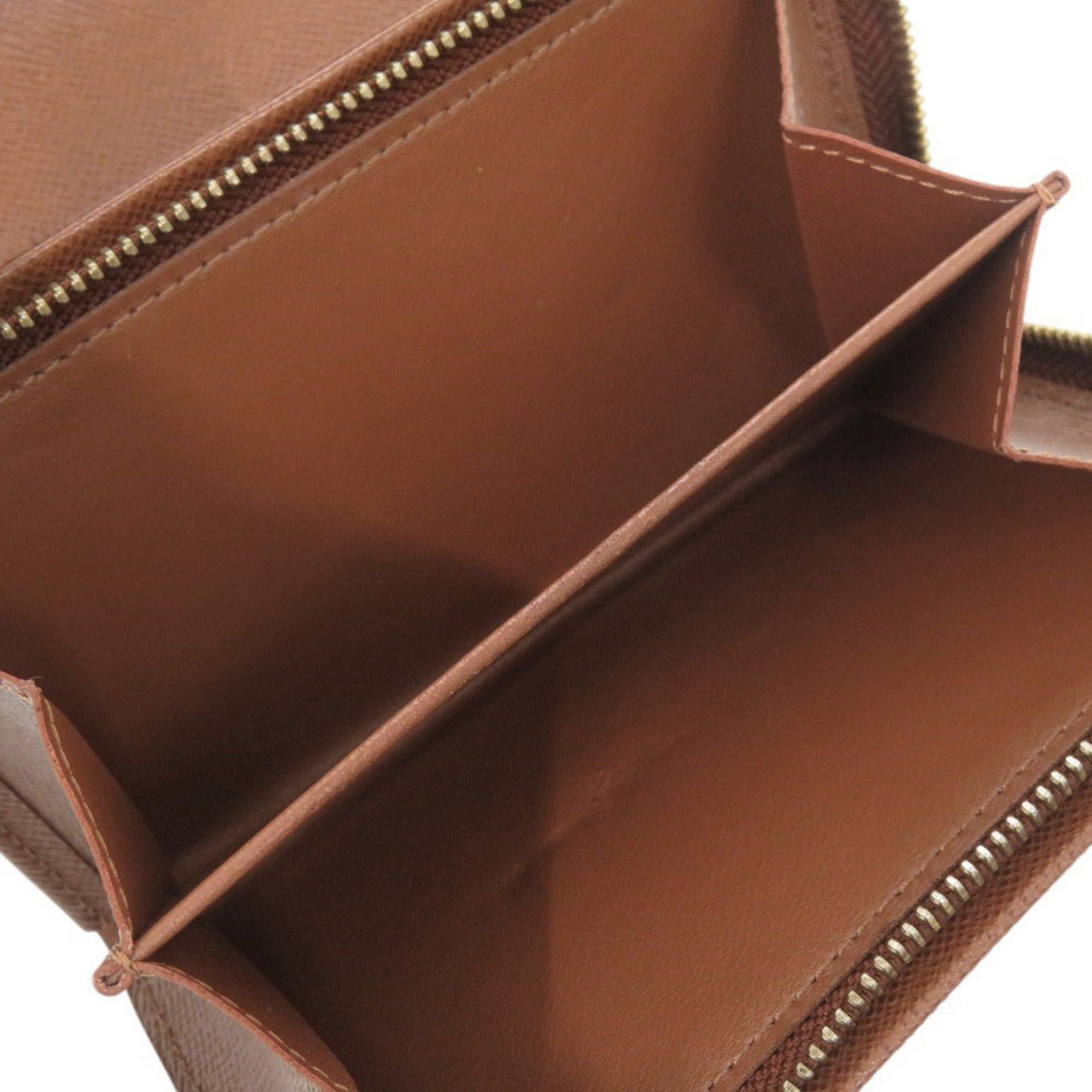 Louis Vuitton Excellent condition, no stickiness. Louis Vuitton Porte Monnaie Bi-fold Wallet M61730, Brown, Tresor Monogram. LV 1732. Size ONE SIZE - 6 Thumbnail