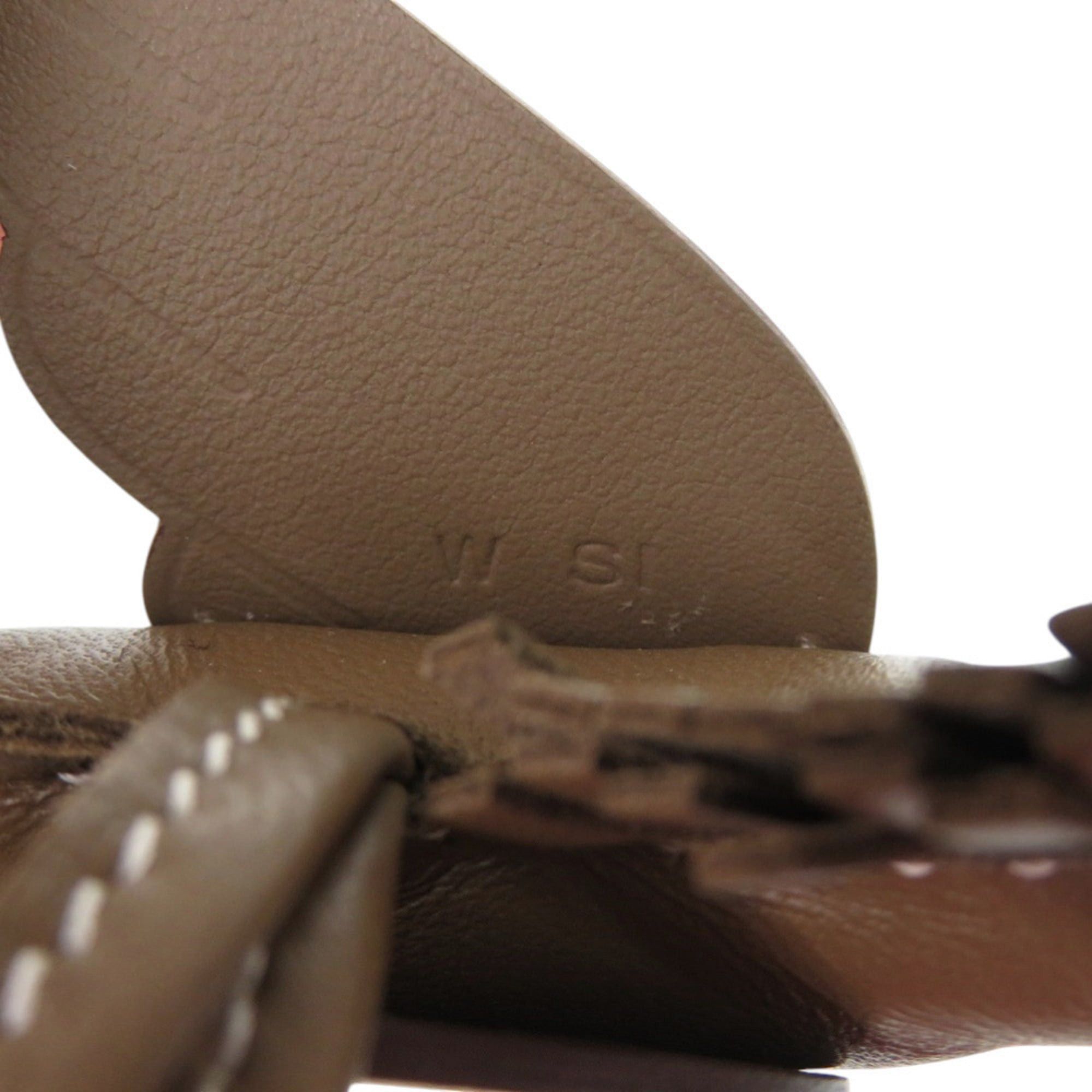 Hermes Hermes Excellent condition Hermès Rodeo PM Pegasus Anjou Milo Etoupe W stamped brown keychain 1957 Size ONE SIZE - 4 Thumbnail