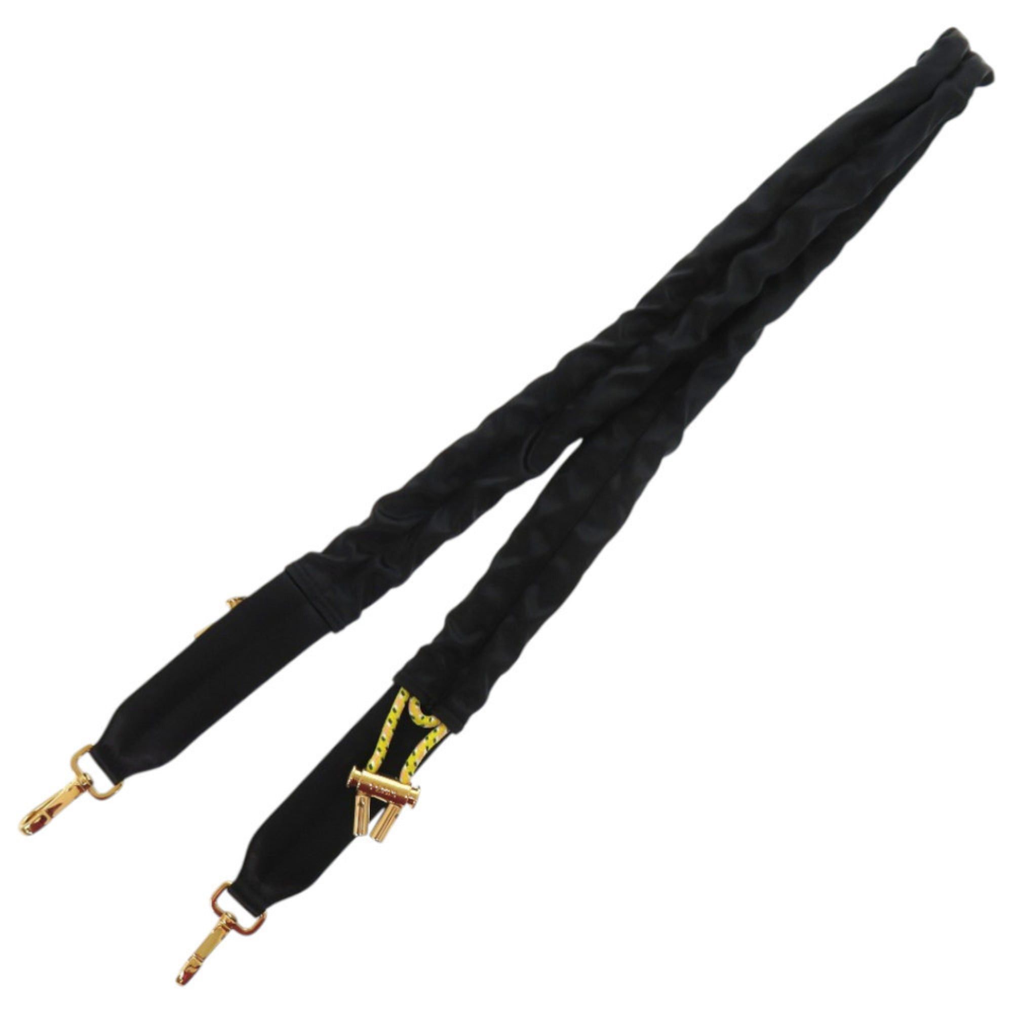 Fendi Like new Fendi Strap You satin black shoulder strap 0775 Size ONE SIZE - 2 Thumbnail