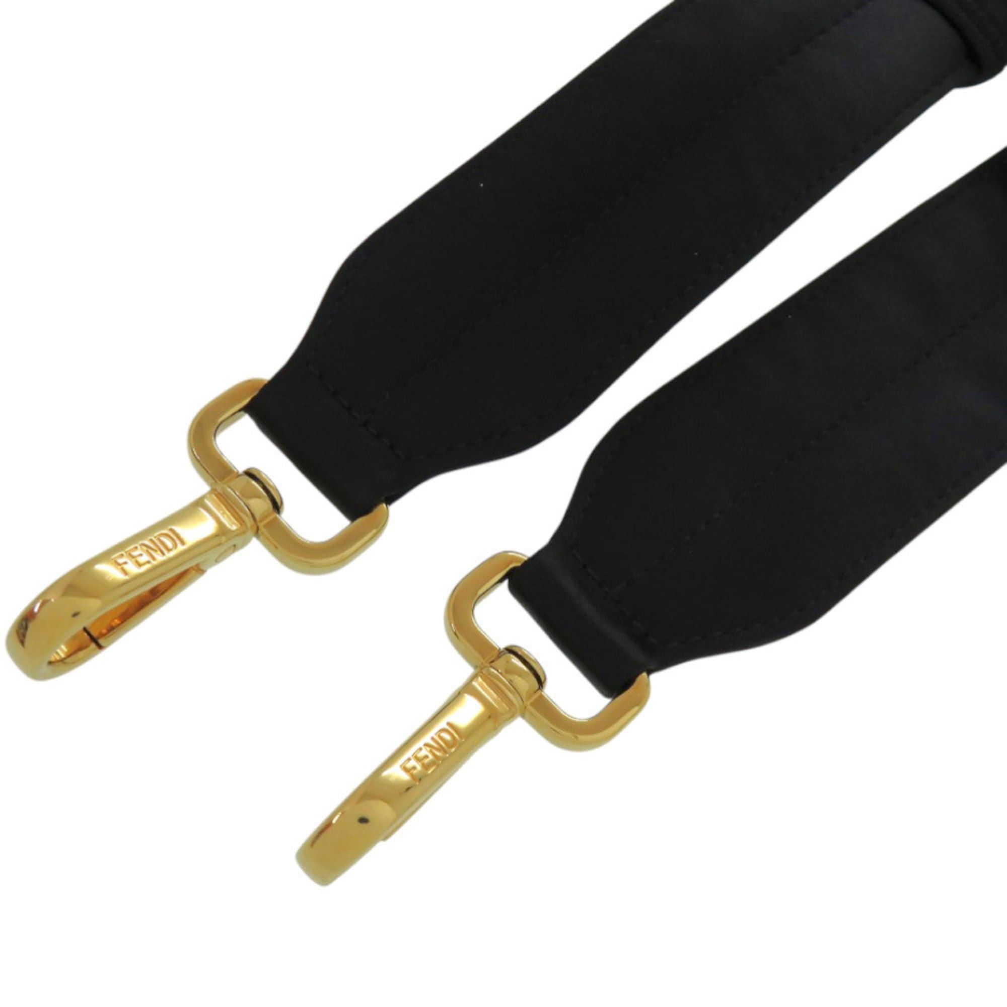 Fendi Like new Fendi Strap You satin black shoulder strap 0775 Size ONE SIZE - 6 Thumbnail