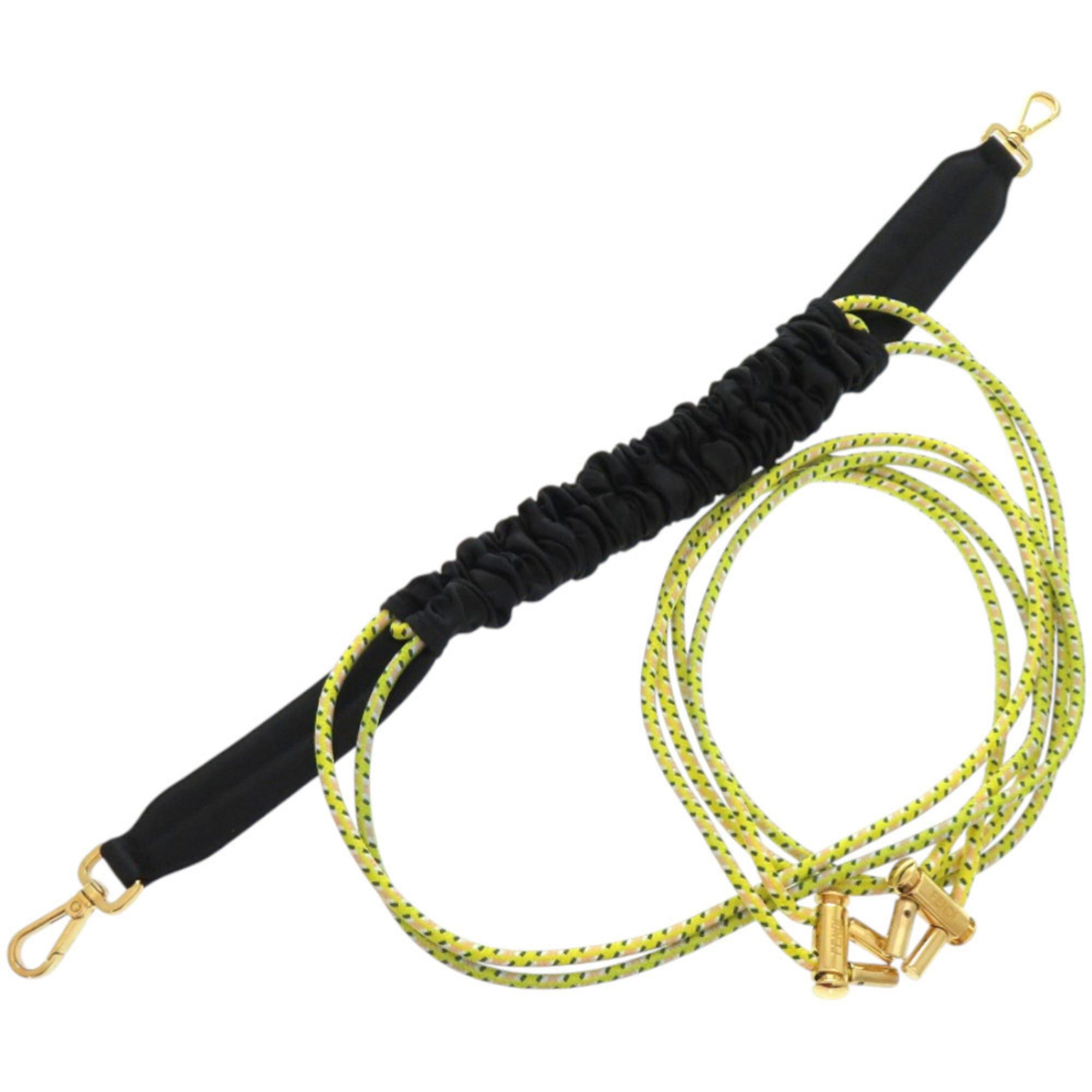 Fendi Like new Fendi Strap You satin black shoulder strap 0775 Size ONE SIZE - 5 Thumbnail