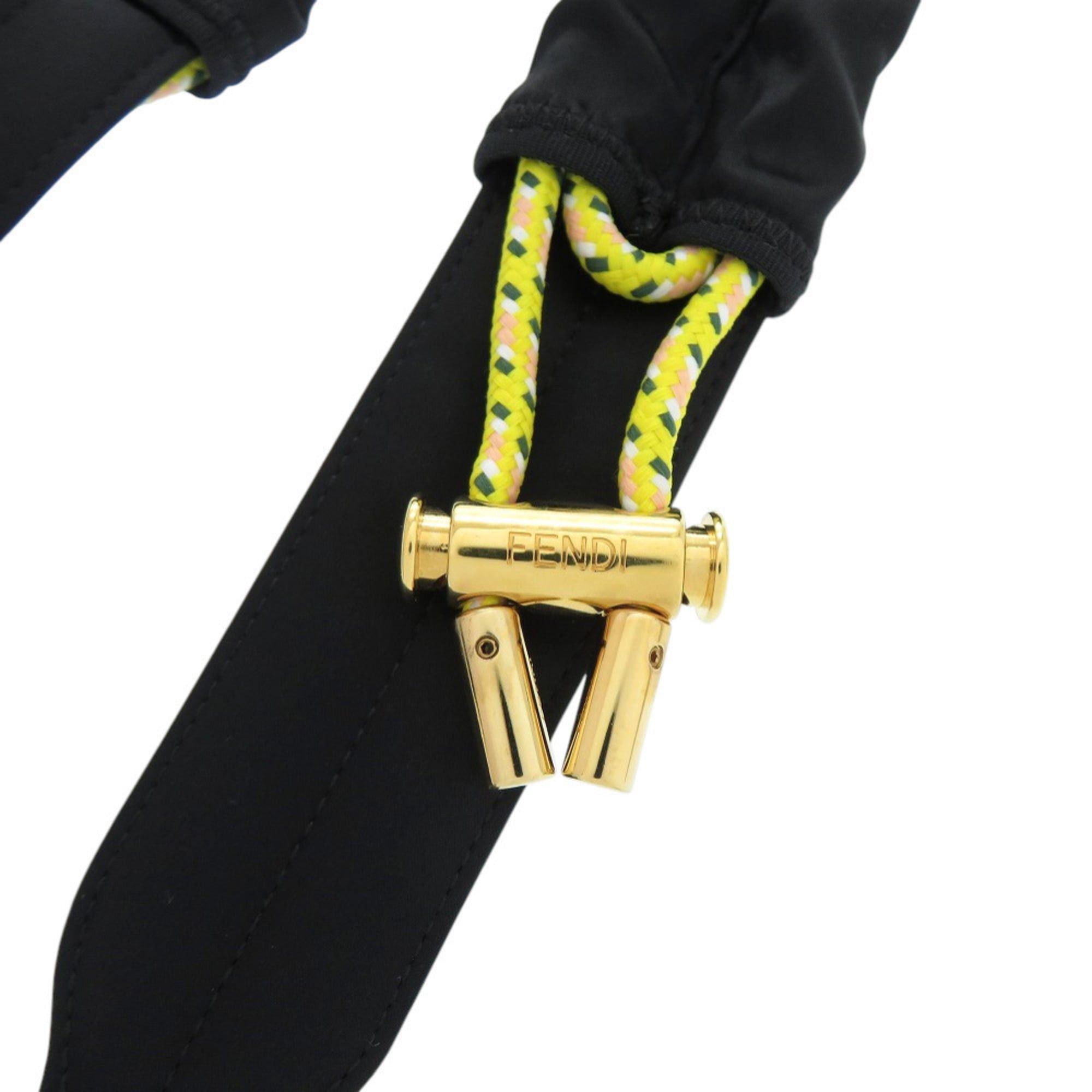 Fendi Like new Fendi Strap You satin black shoulder strap 0775 Size ONE SIZE - 3 Thumbnail