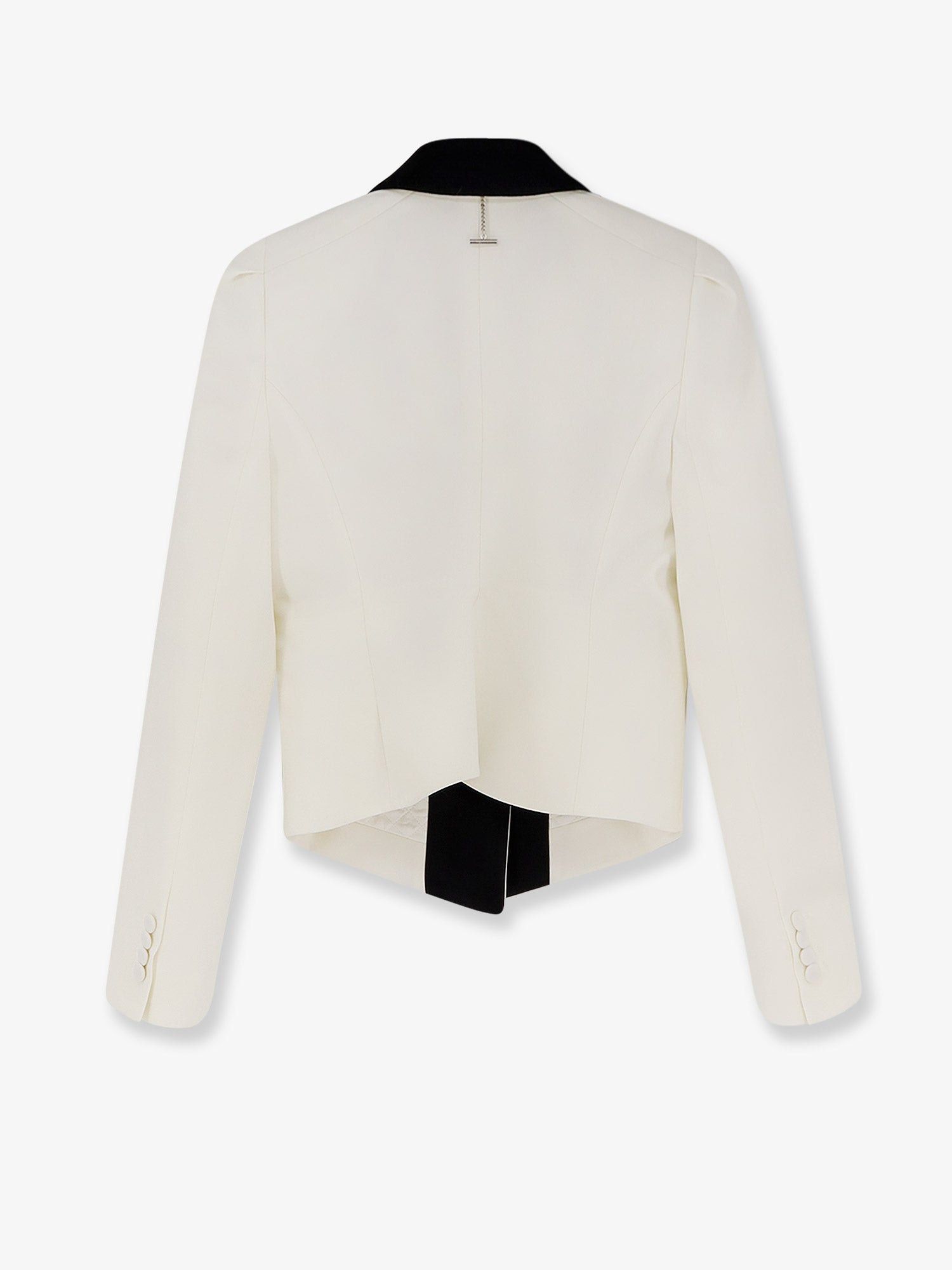 Alexander McQueen Alexander Mcqueen Wool blazer with satin lapel Tag Size IT 42 Women - USA Tariffs Included Size M / US 6-8 / IT 42-44 - 2 Thumbnail