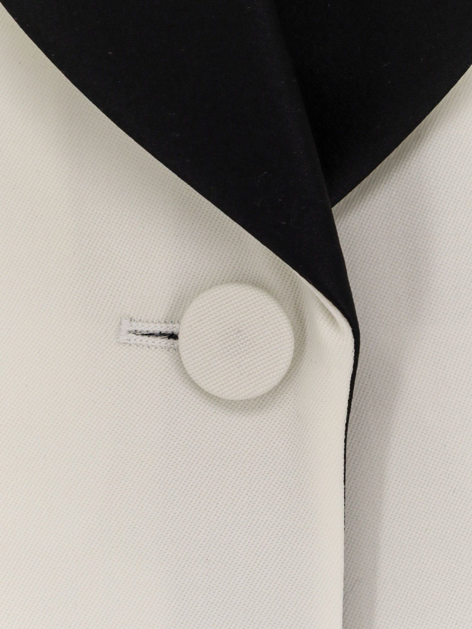 Alexander McQueen Alexander Mcqueen Wool blazer with satin lapel Tag Size IT 42 Women - USA Tariffs Included Size M / US 6-8 / IT 42-44 - 3 Thumbnail