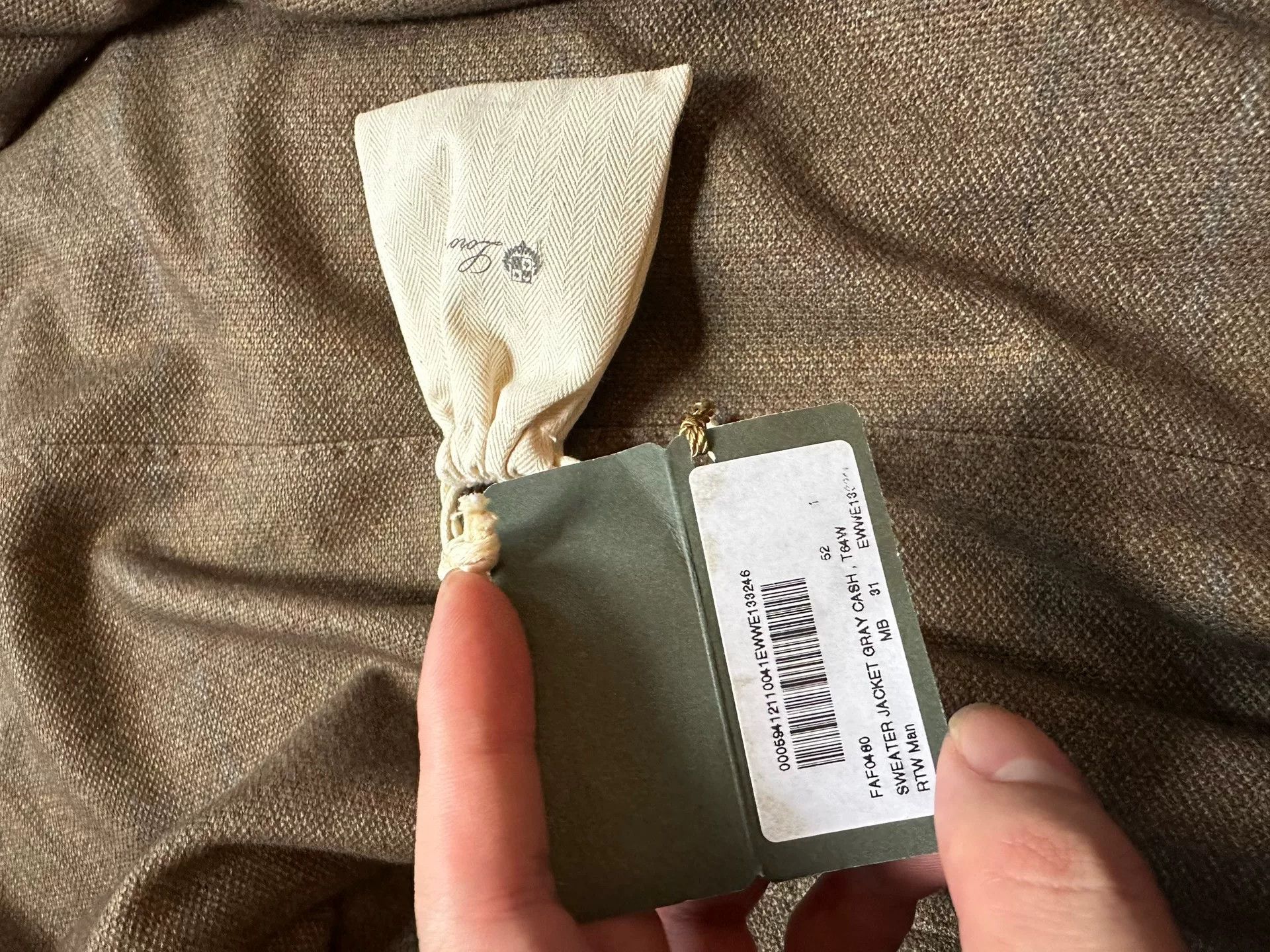 Loro Piana high-quality cashmere silk blend blazer Size US XL / EU 56 / 4 - 9 Thumbnail