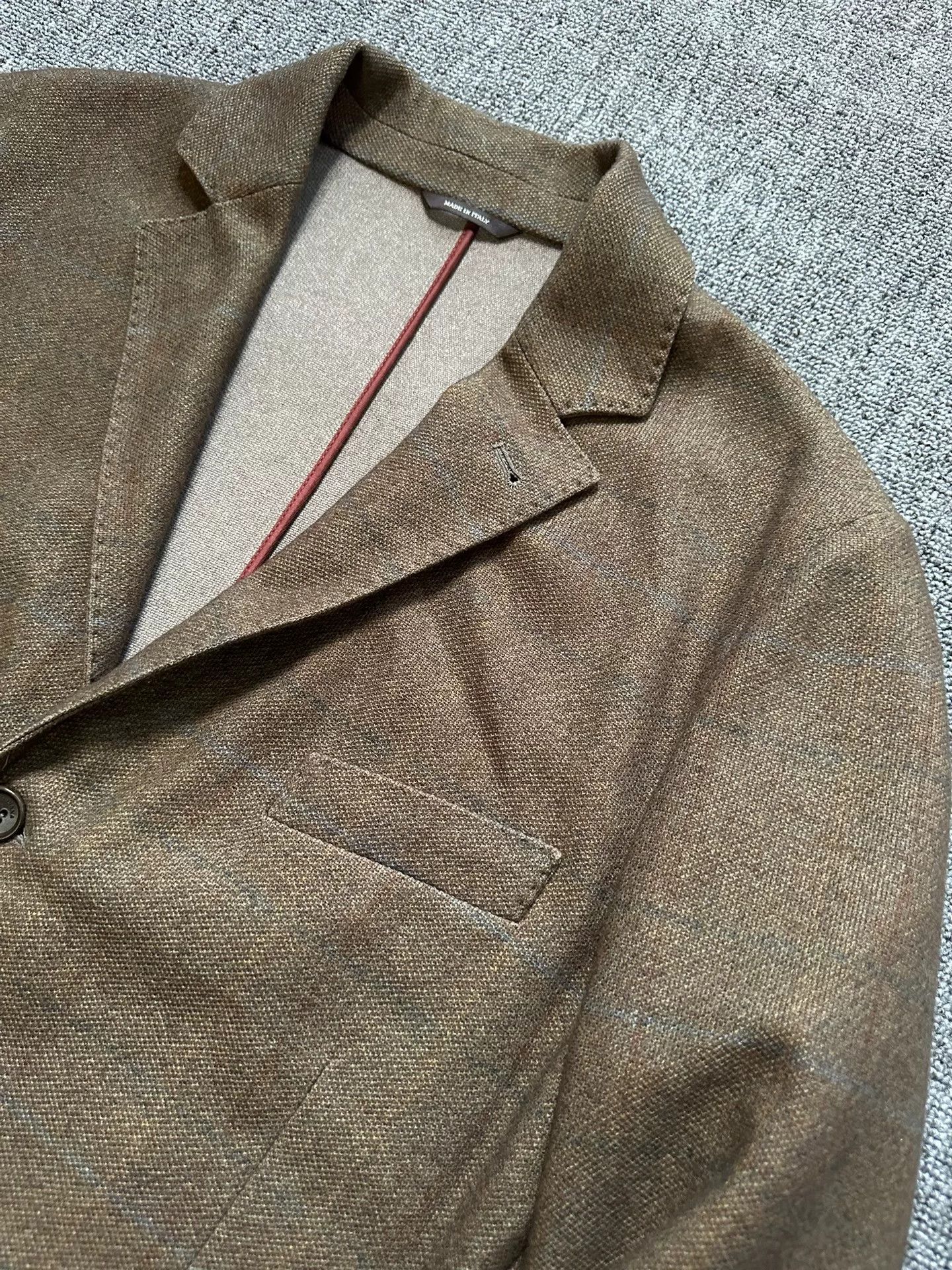 Loro Piana high-quality cashmere silk blend blazer Size US XL / EU 56 / 4 - 2 Thumbnail