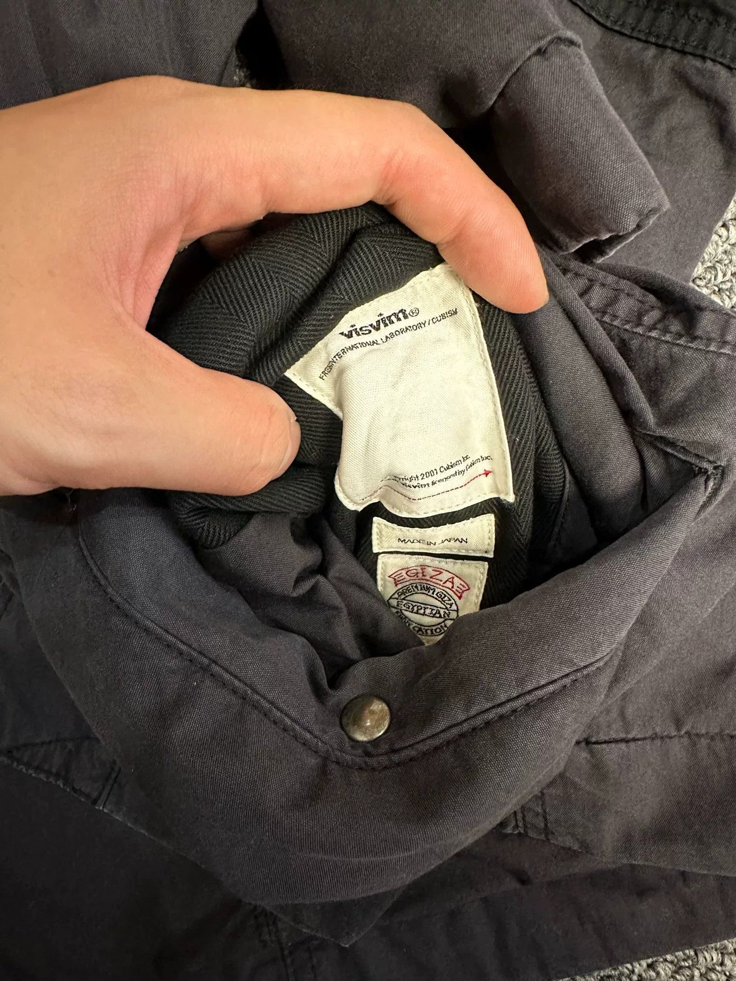 Visvim visvim giza cotton long coat Size US S / EU 44-46 / 1 - 4 Thumbnail