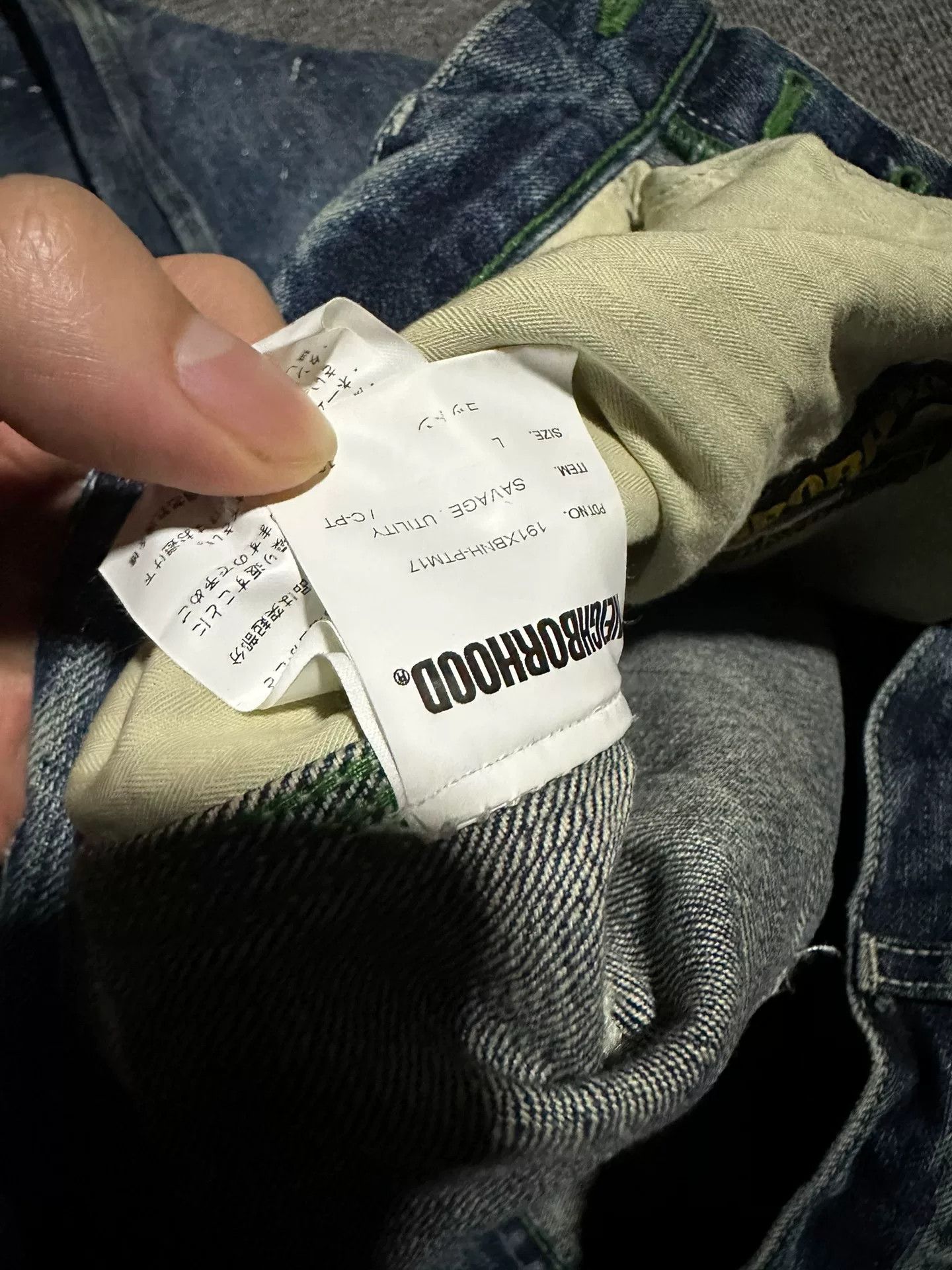 Neighborhood rare neighborhood denim pants size L Size US 34 / EU 50 - 5 Thumbnail