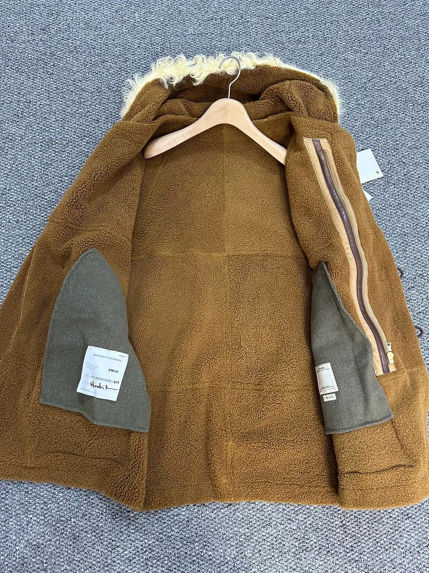 Visvim visvim hudson coat with leather details Size US L / EU 52-54 / 3 - 3 Thumbnail