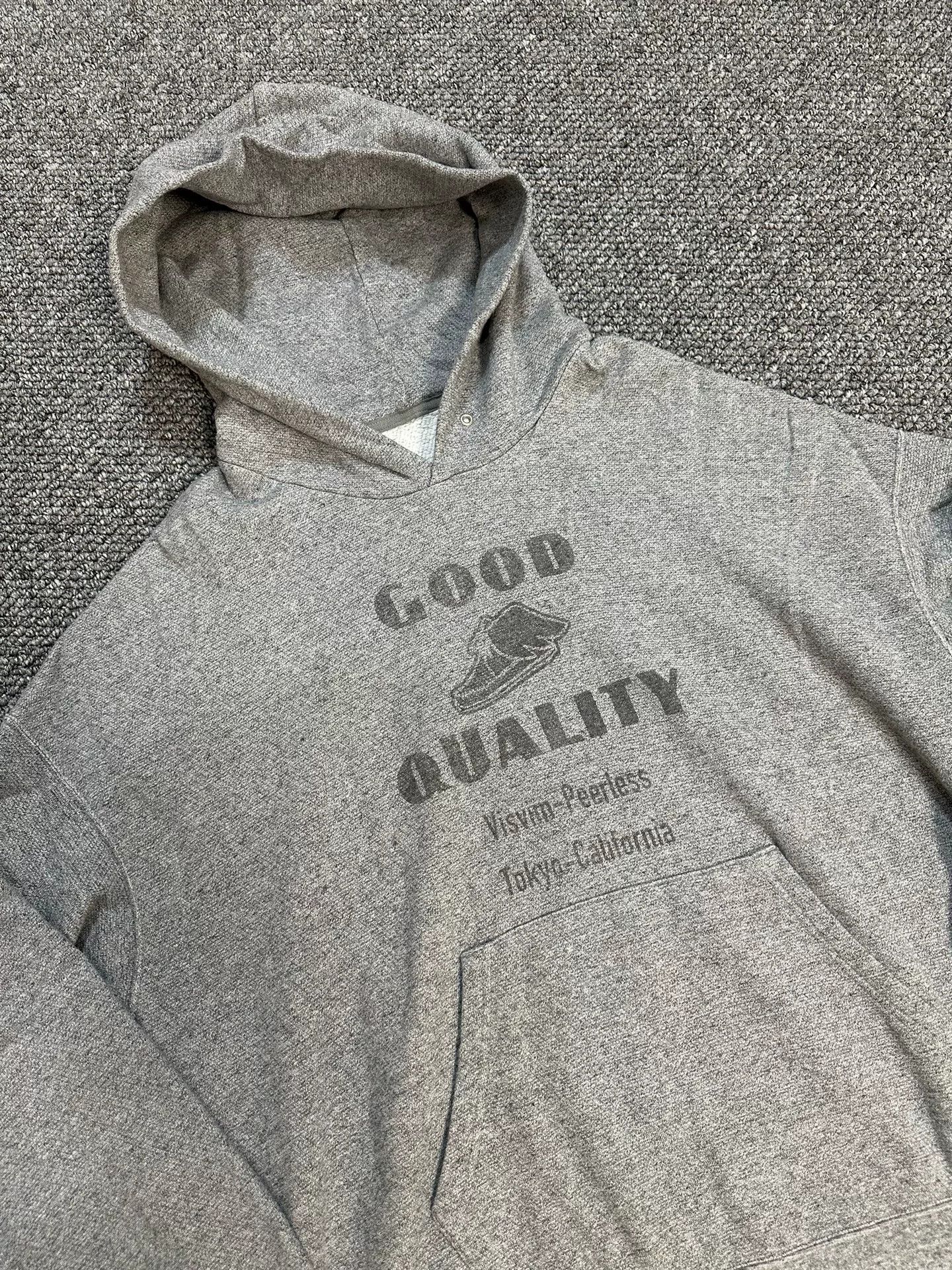 Visvim visvim amplus hoodie in soft gray Size US M / EU 48-50 / 2 - 2 Thumbnail