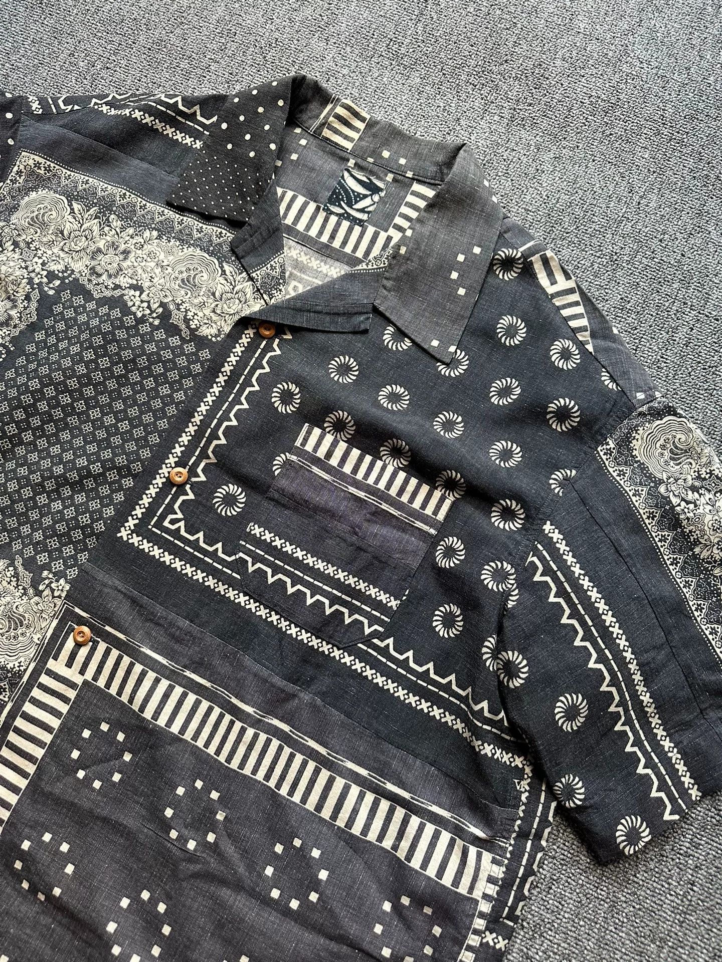 Visvim rare visvim copa shirt with unique design Size US L / EU 52-54 / 3 - 3 Thumbnail