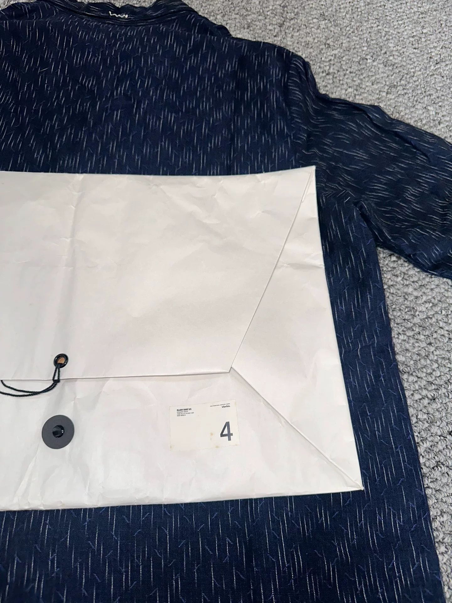 Visvim visvim ellery linen cotton blend shirt Size US M / EU 48-50 / 2 - 7 Thumbnail