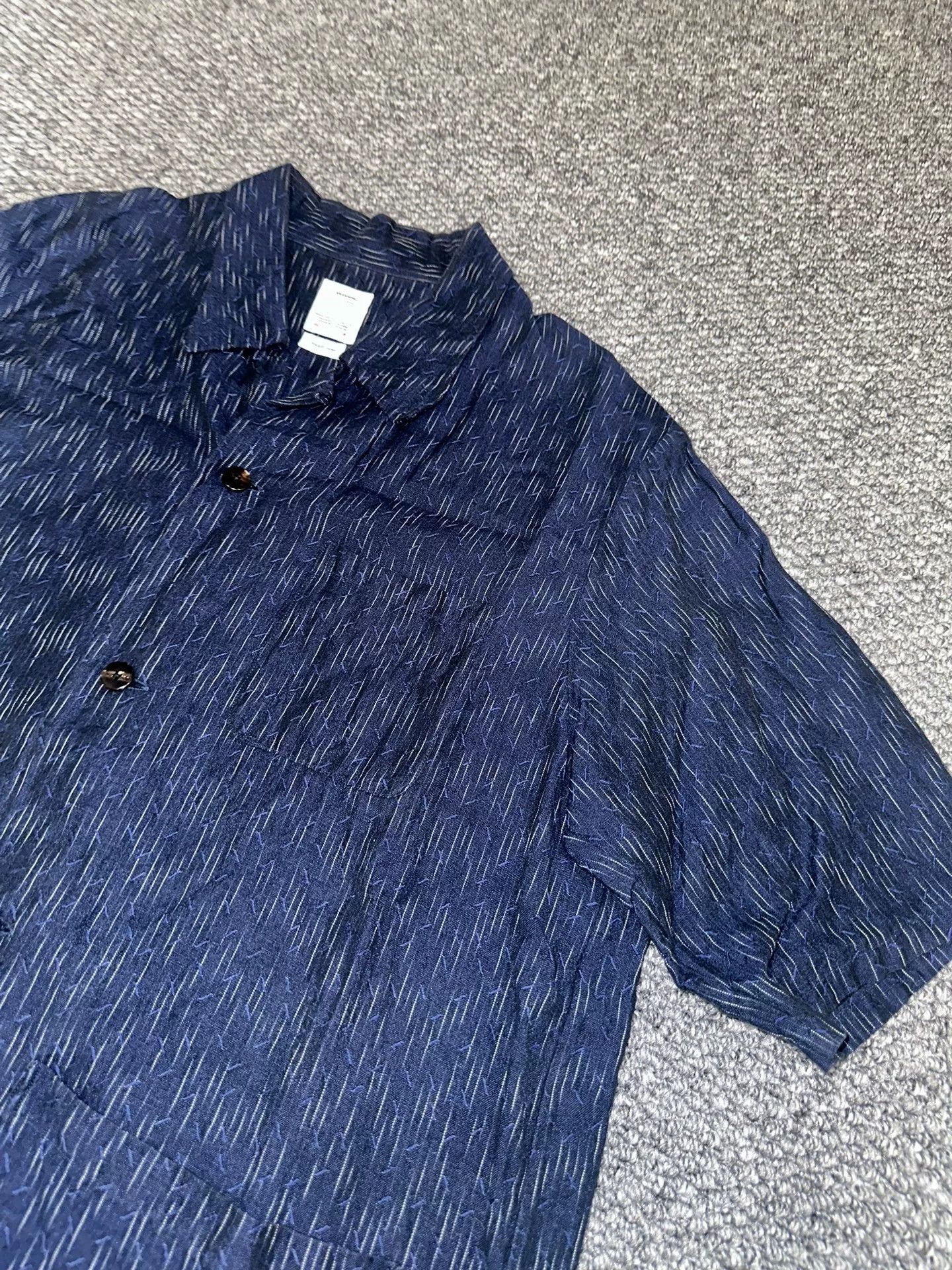 Visvim visvim ellery linen cotton blend shirt Size US M / EU 48-50 / 2 - 3 Thumbnail