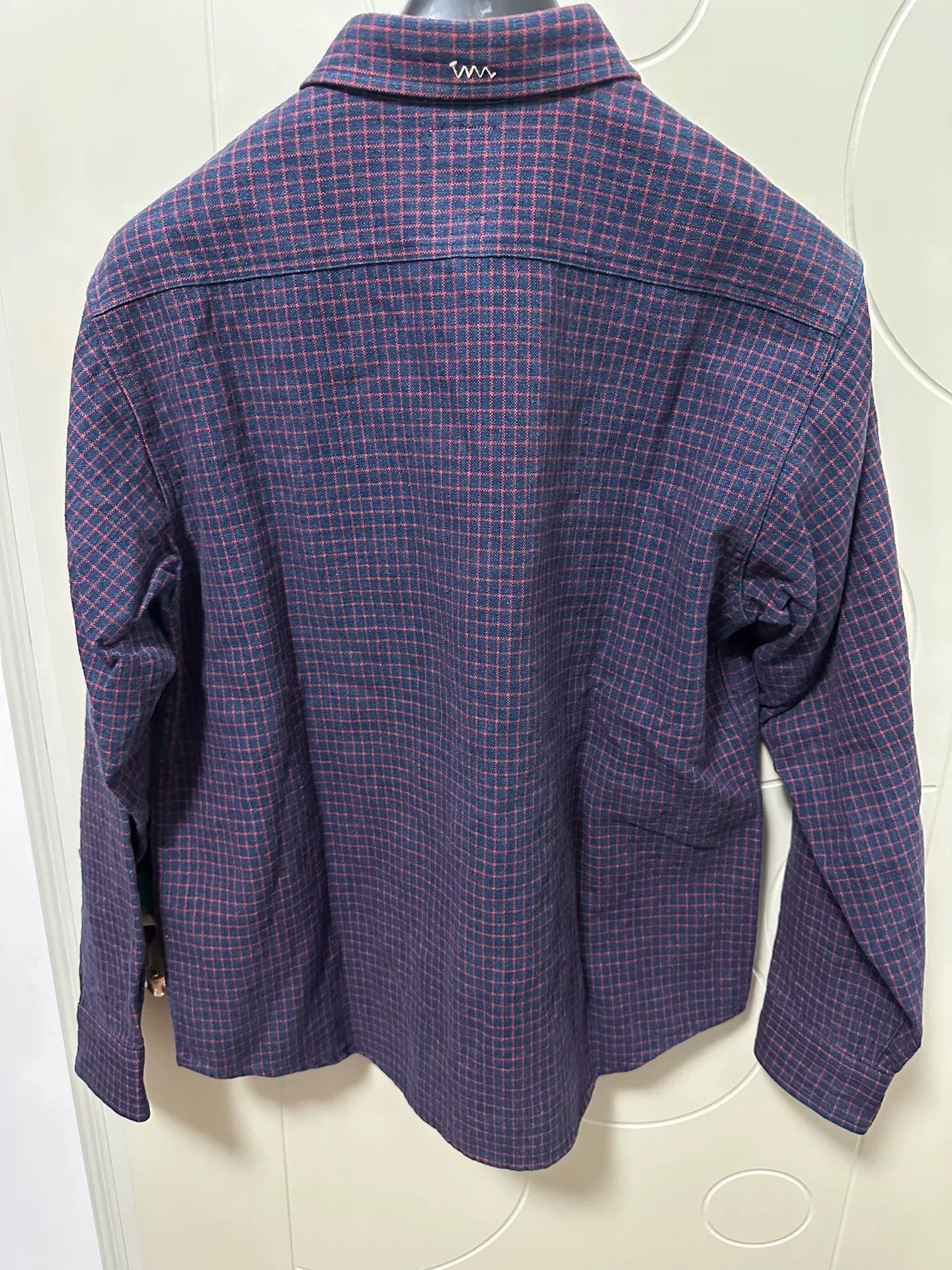 Visvim visvim lumber shirt in purple check pattern Size US S / EU 44-46 / 1 - 2 Thumbnail