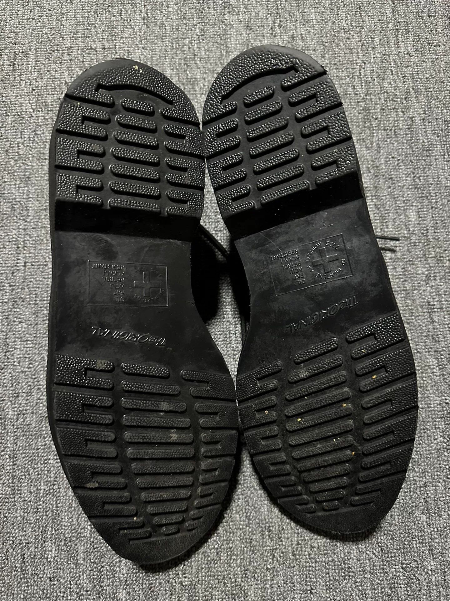 Neighborhood neighborhood x dr martens black shoes Size US 12 / EU 45 - 3 Thumbnail