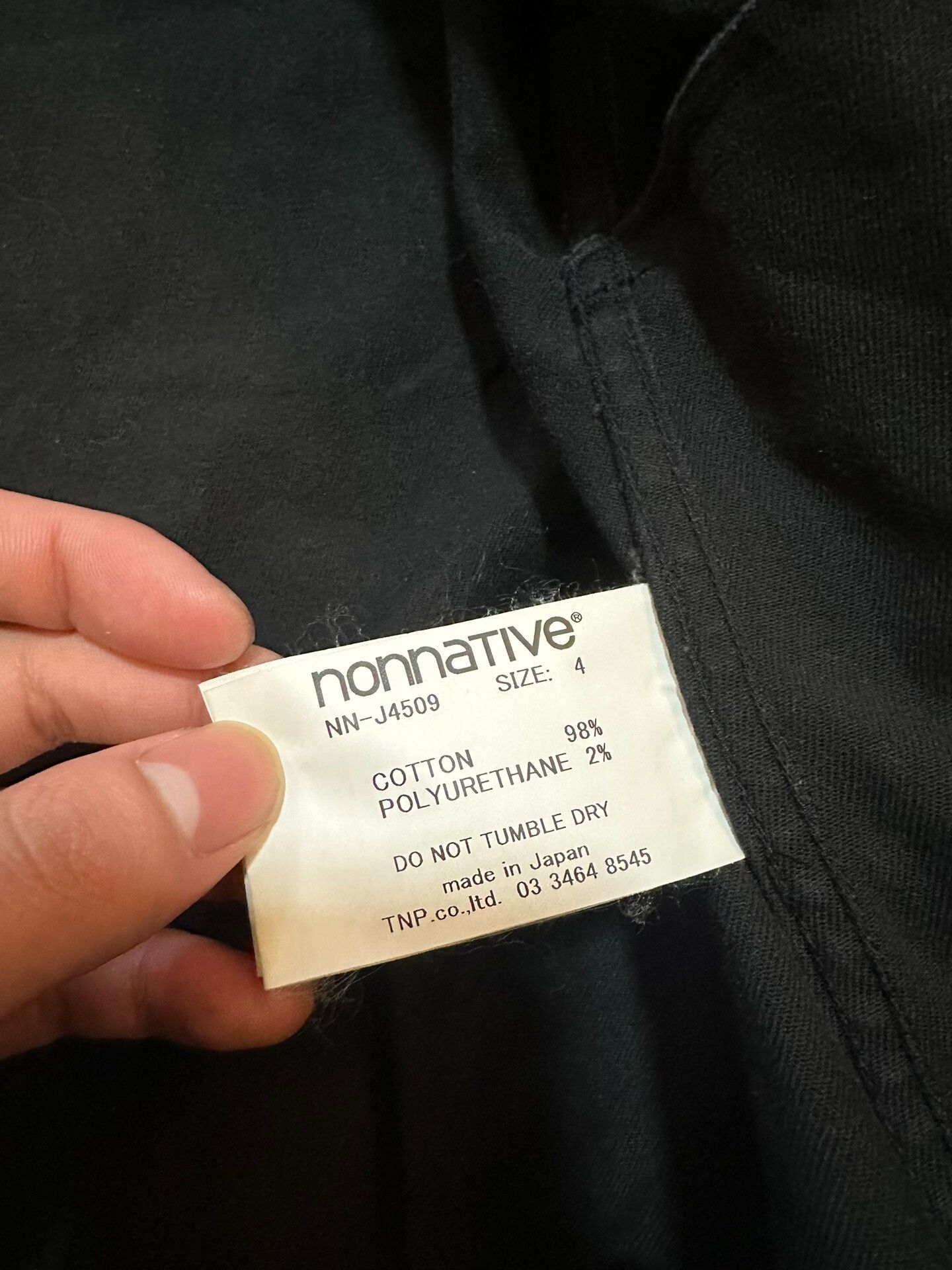 Nonnative nonnative black jacket oversized available size 4 Size US L / EU 52-54 / 3 - 3 Thumbnail