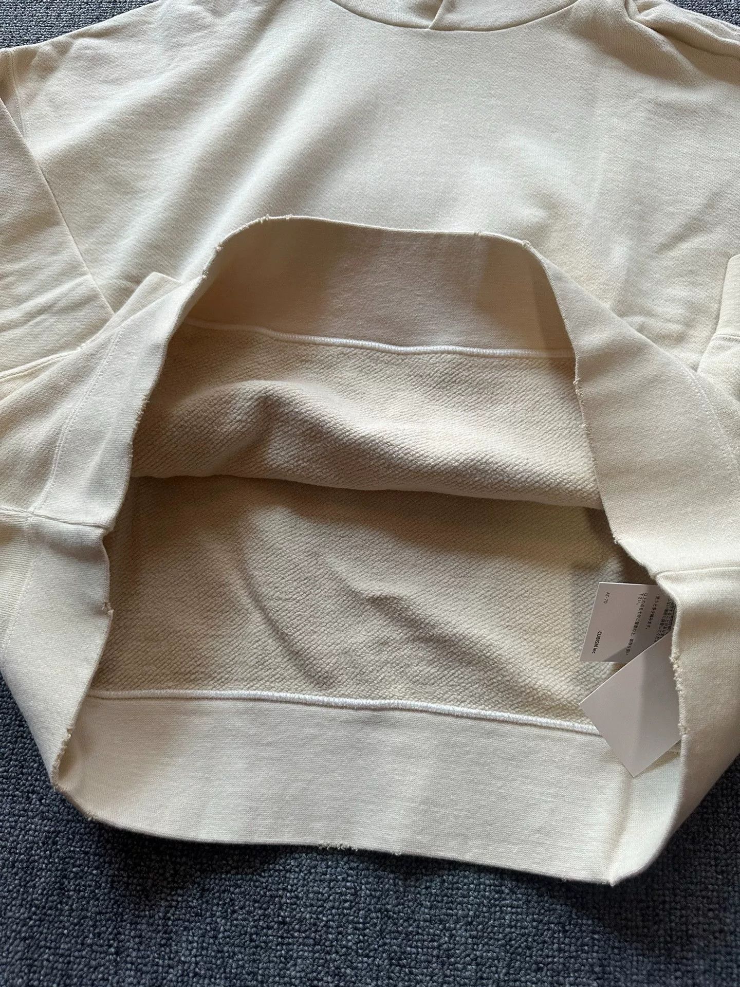 Visvim visvim amplus hooded sweatshirt in beige Size US S / EU 44-46 / 1 - 3 Thumbnail