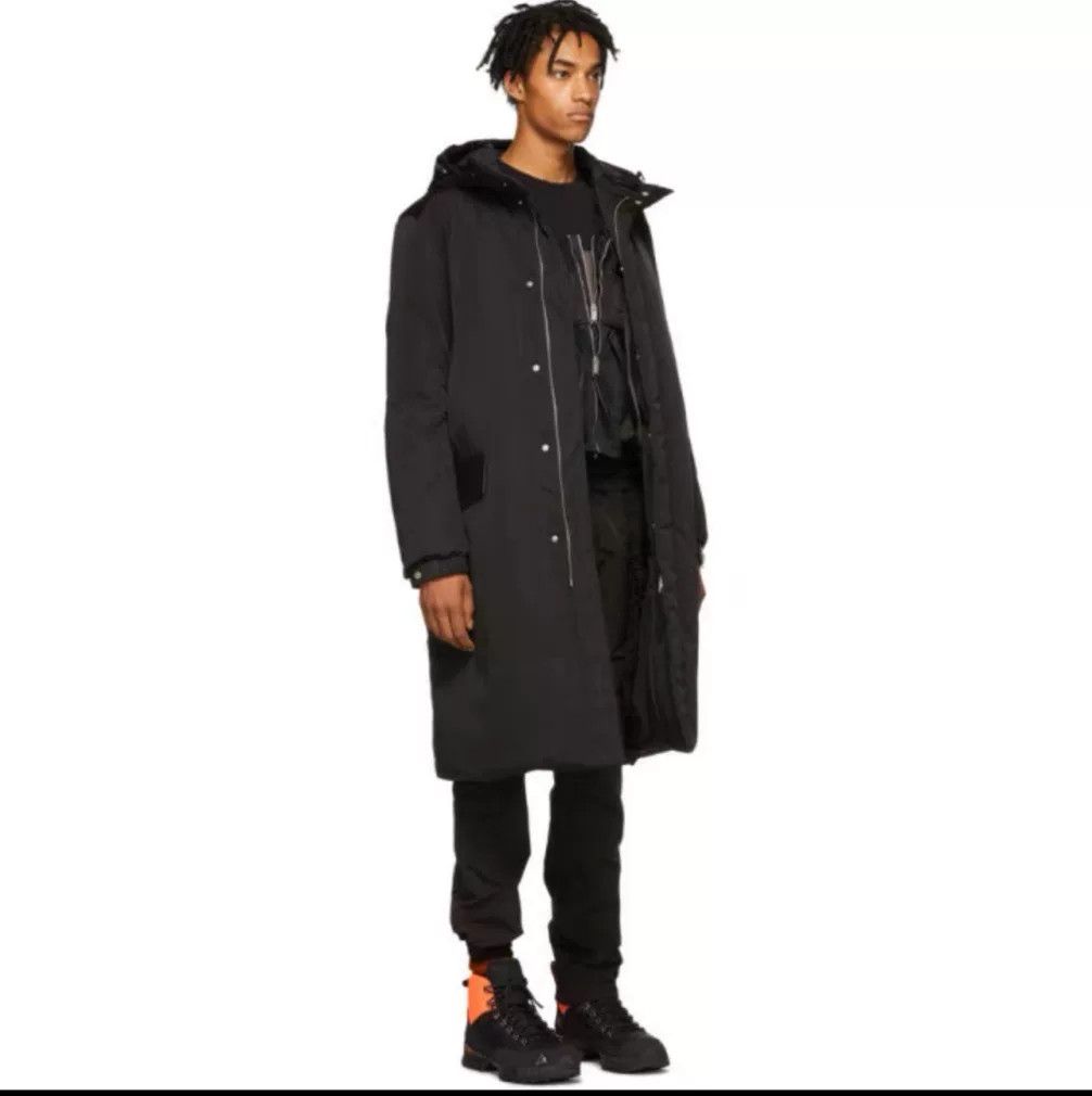 1017 ALYX 9SM alyx long down jacket with leather accents Size US XL / EU 56 / 4 - 2 Thumbnail