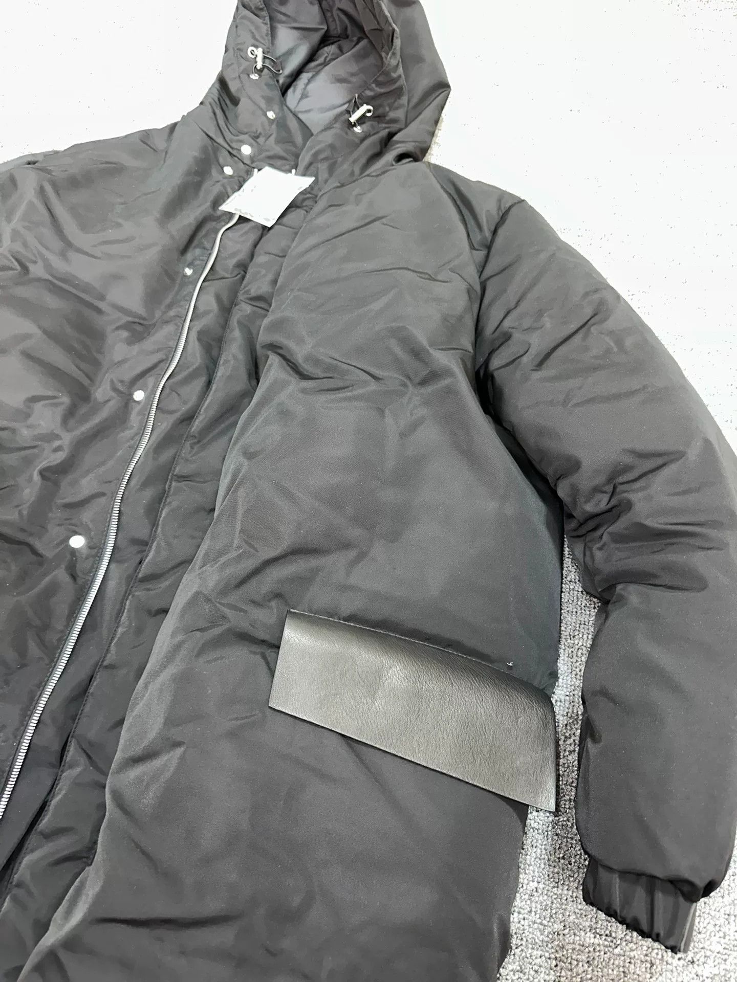 1017 ALYX 9SM alyx long down jacket with leather accents Size US XL / EU 56 / 4 - 4 Thumbnail