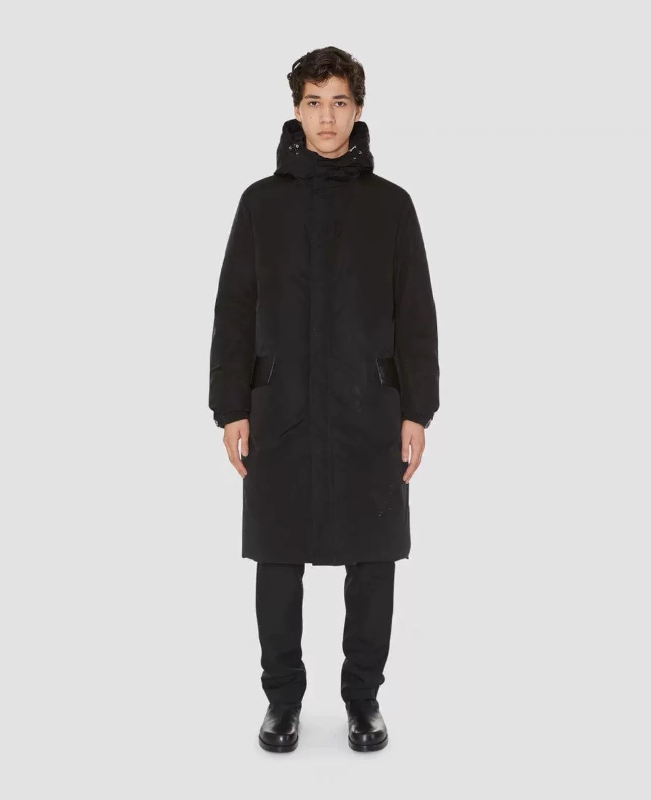 1017 ALYX 9SM alyx long down jacket with leather accents Size US XL / EU 56 / 4 - 9 Thumbnail