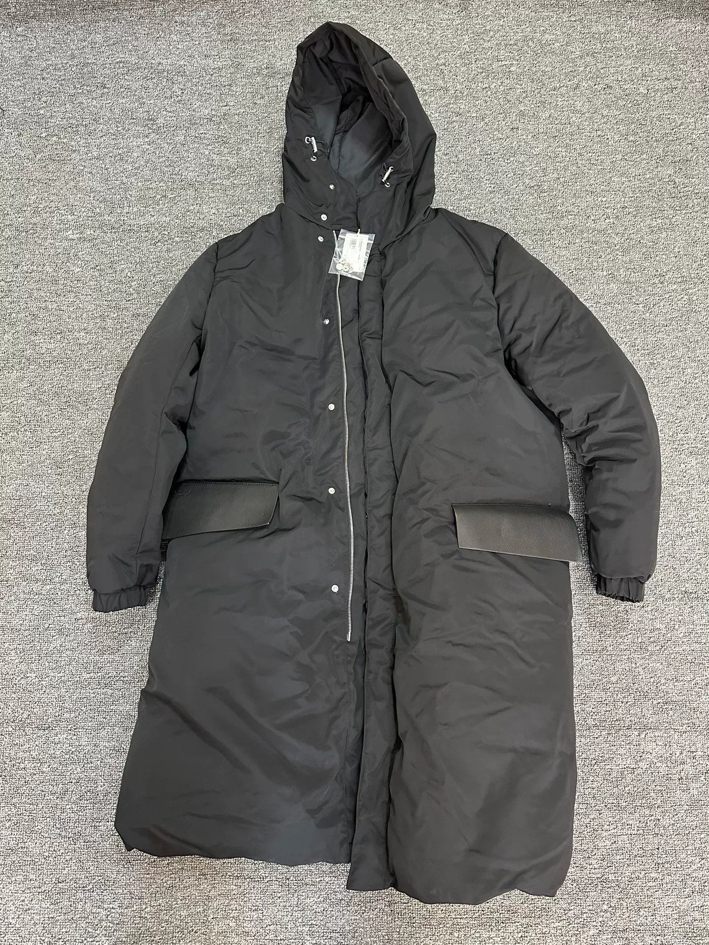 1017 ALYX 9SM alyx long down jacket with leather accents Size US XL / EU 56 / 4 - 3 Thumbnail