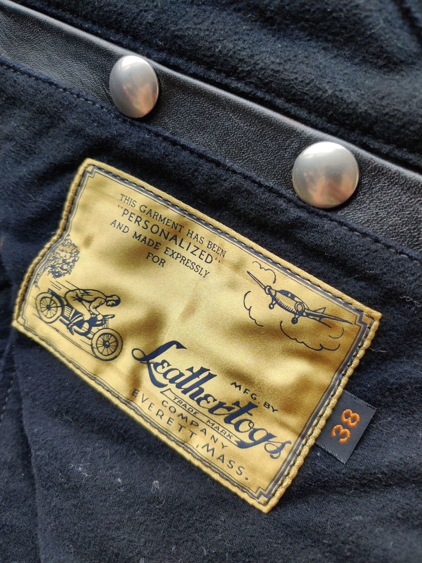 Freewheelers freewheelers leather motorcycle jacket Size US M / EU 48-50 / 2 - 3 Thumbnail
