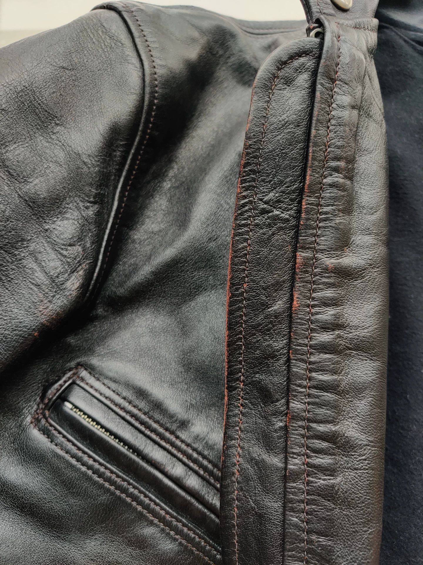 Freewheelers freewheelers leather motorcycle jacket Size US M / EU 48-50 / 2 - 5 Thumbnail