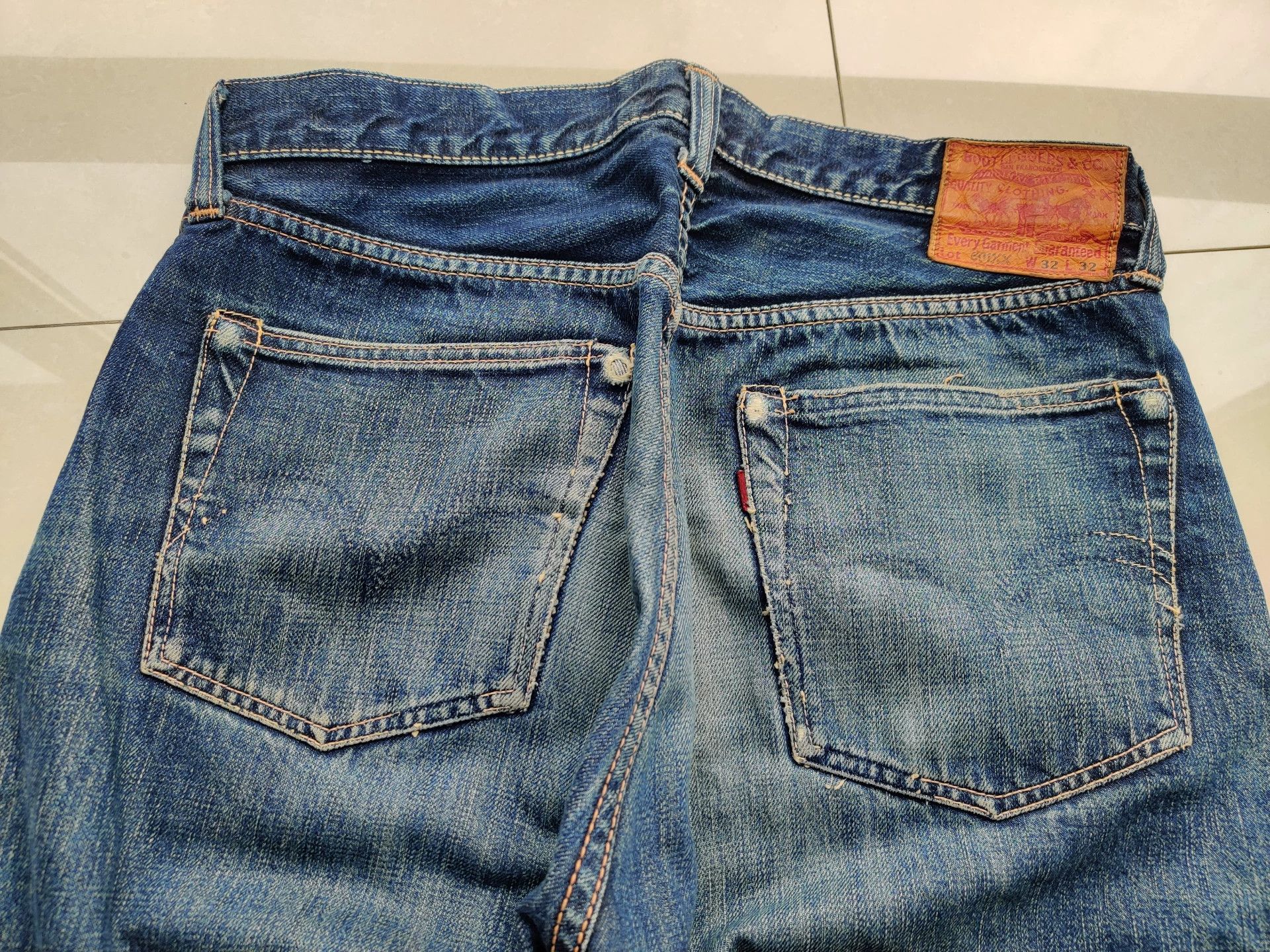 Freewheelers bootleggers skull graphic jeans size 32 Size US 32 / EU 48 - 4 Thumbnail