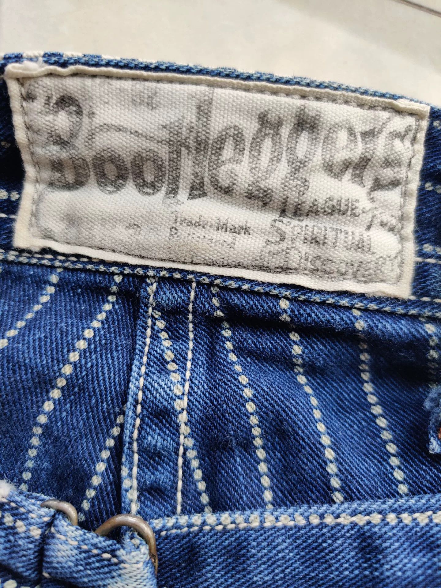 Freewheelers bootleggers longshoreman wabash striped pants Size US 28 / EU 44 - 3 Thumbnail