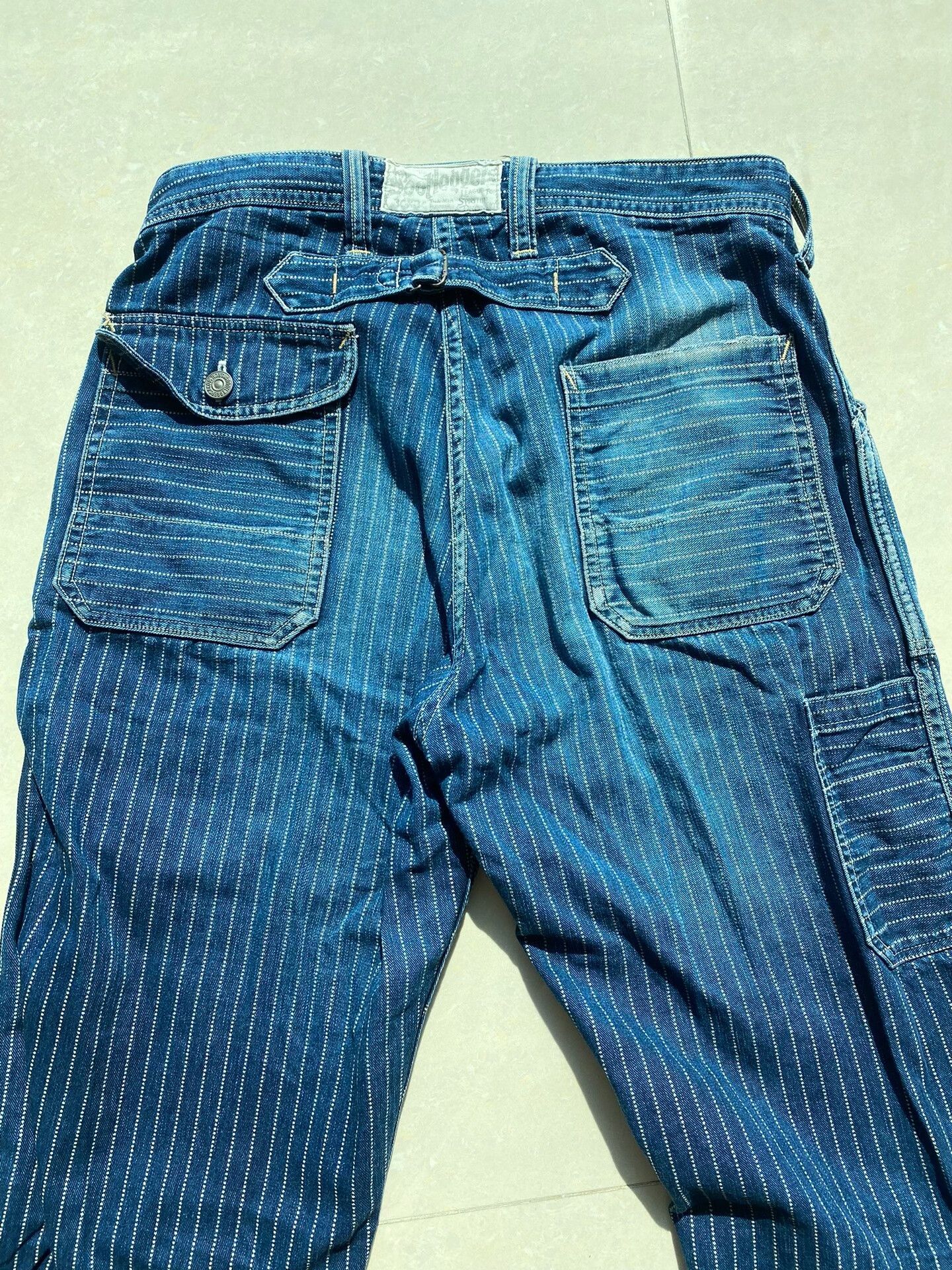 Freewheelers longshoreman bootleggers denim pants for men Size US 30 / EU 46 - 4 Thumbnail