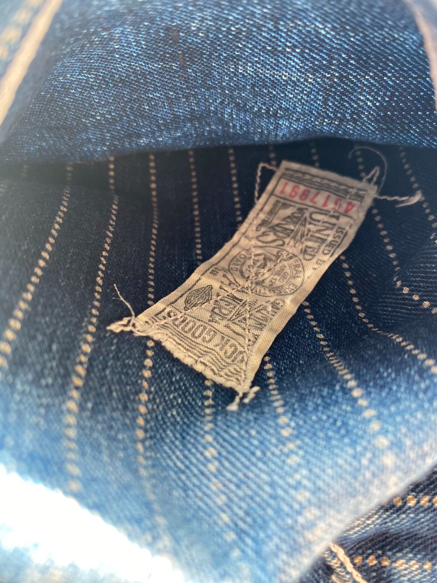 Freewheelers longshoreman bootleggers denim pants for men Size US 30 / EU 46 - 7 Thumbnail