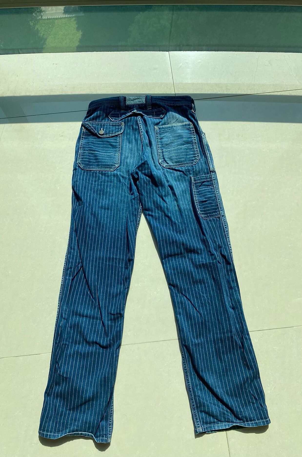 Freewheelers longshoreman bootleggers denim pants for men Size US 30 / EU 46 - 2 Thumbnail